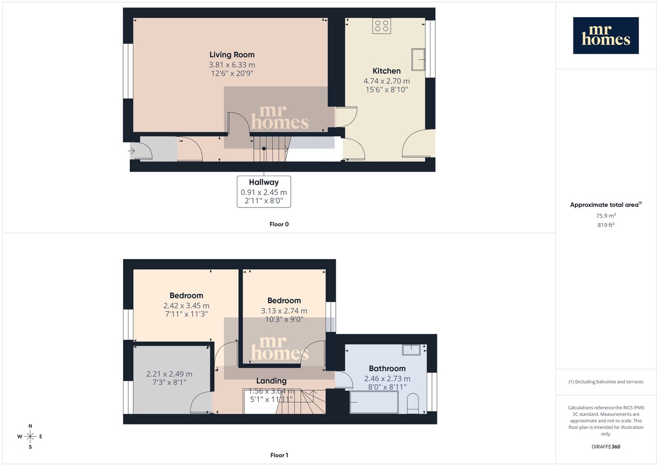 5, Miskin Road, Tonypandy floorplan
