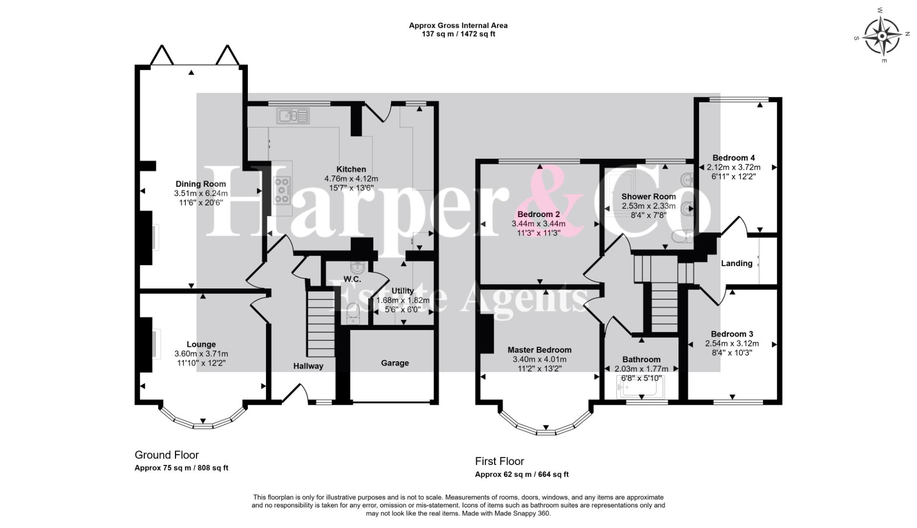 22, Waltham Avenue, Stockton-On-Tees floorplan