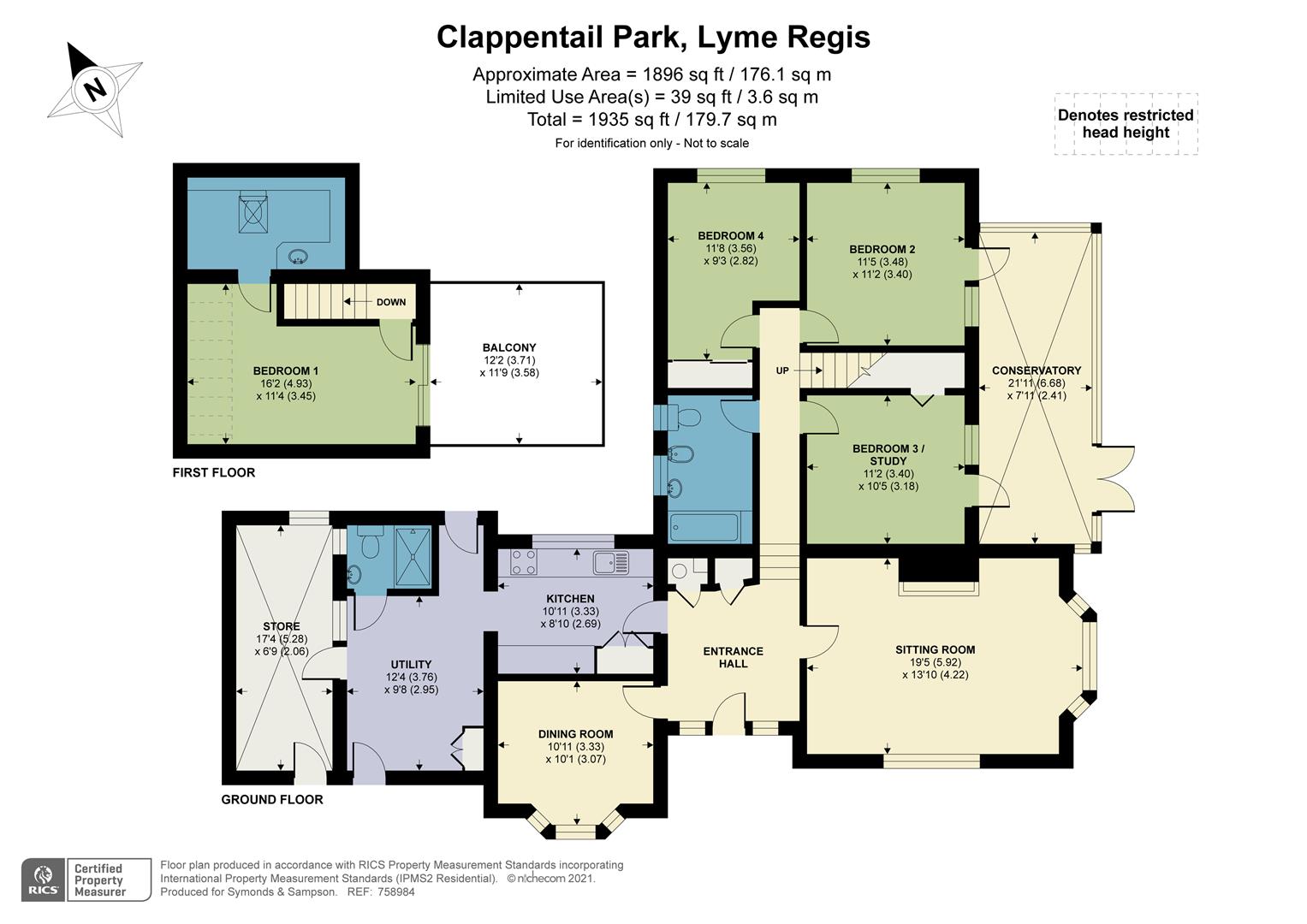 Clappentail Park, Lyme Regis DT7, 4 bedroom property for sale