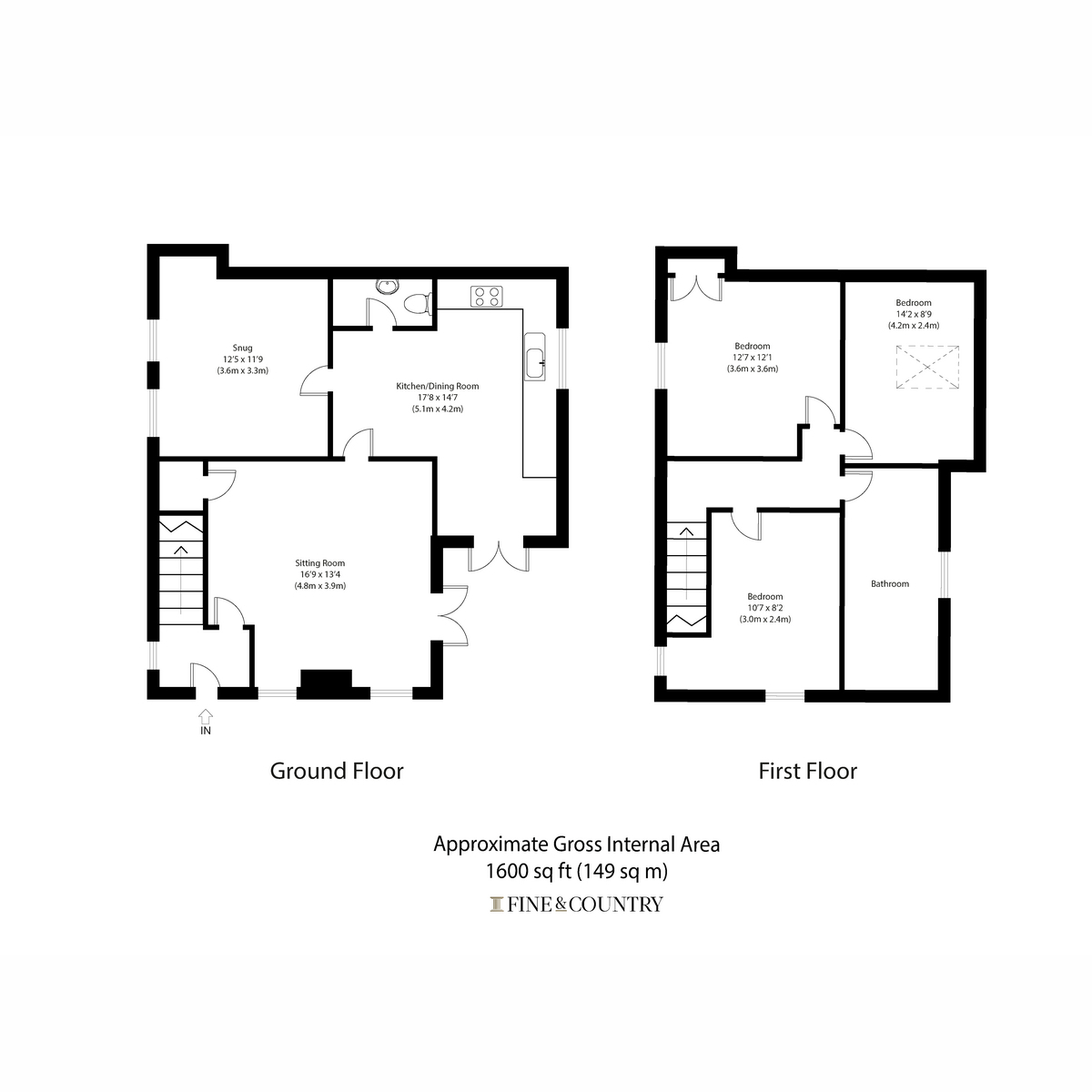 3, Laurel Cottages, Grundisburgh floorplan
