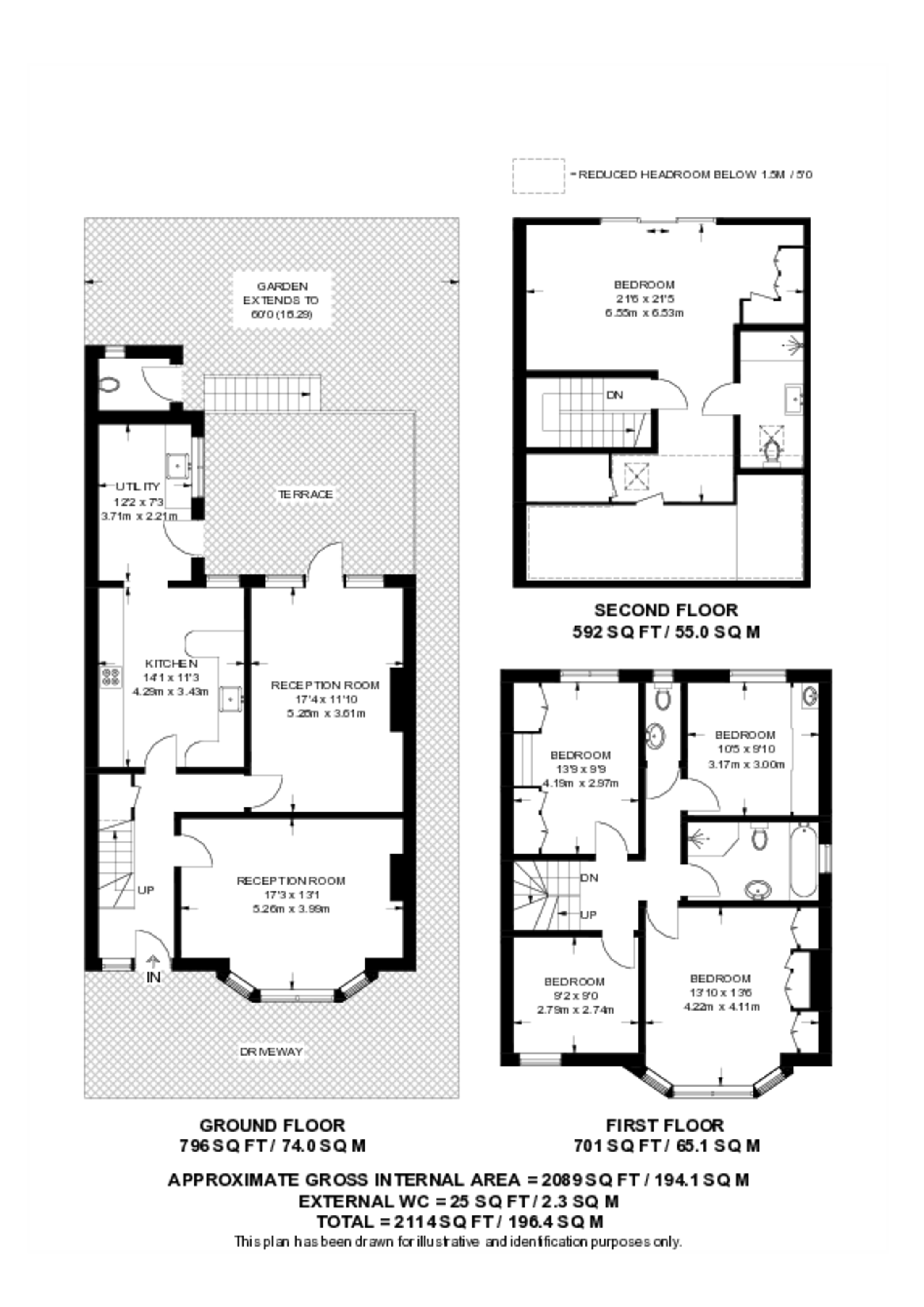 Beacontree Avenue, Walthamstow floorplan