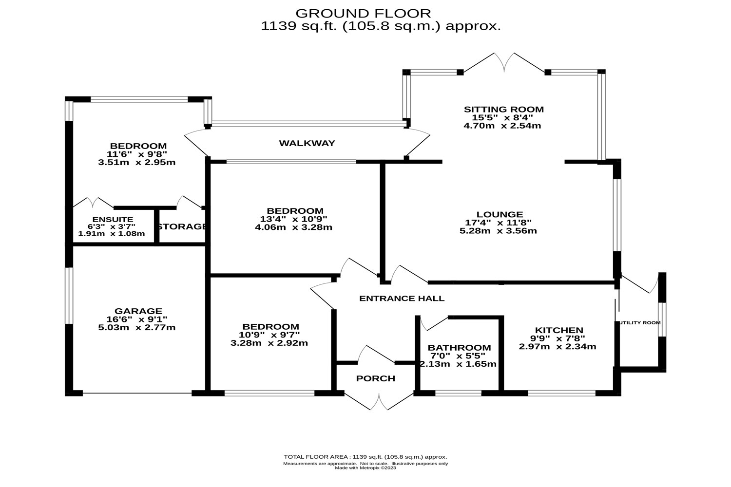 Fairway, Bramhall, Stockport SK7, 3 bedroom detached bungalow for sale