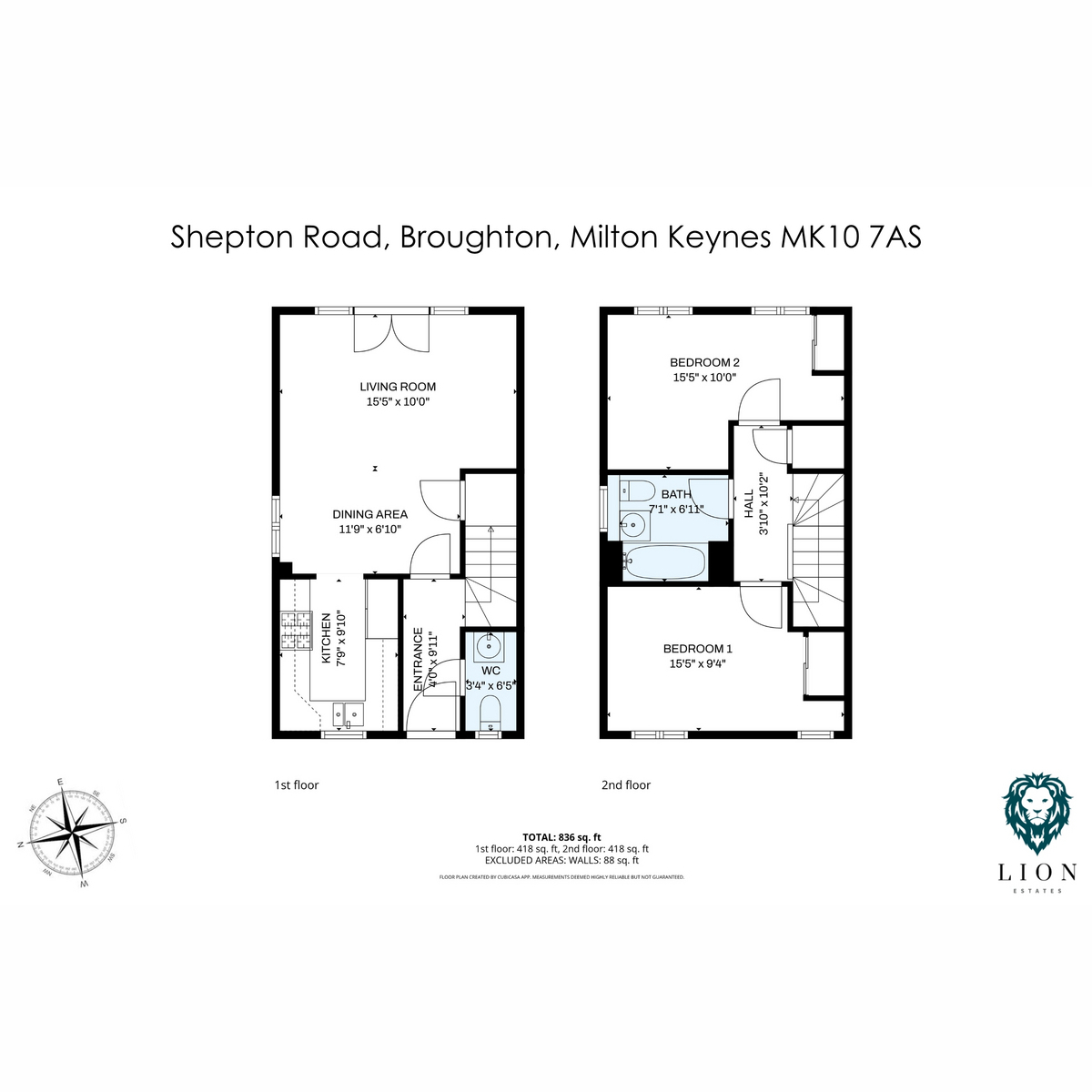 23, Shepton Road, Milton Keynes floorplan