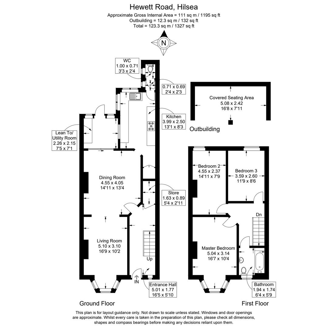 35, Hewett Road, Portsmouth floorplan