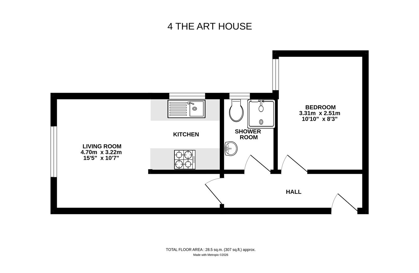 4, The Art House, Milford Road, Lymington floorplan