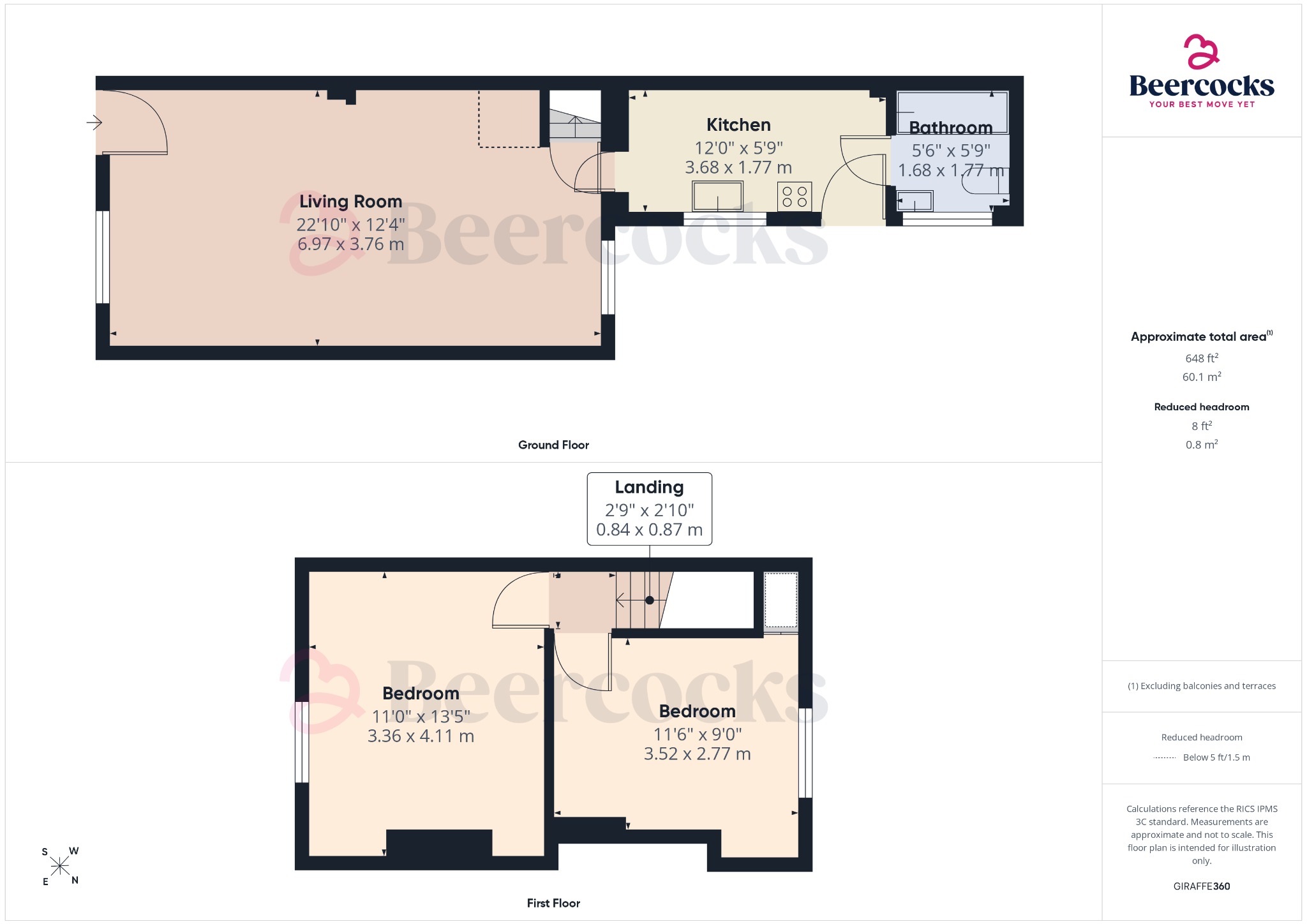 16, Brook Street, Driffield, YO25 6QP floorplan