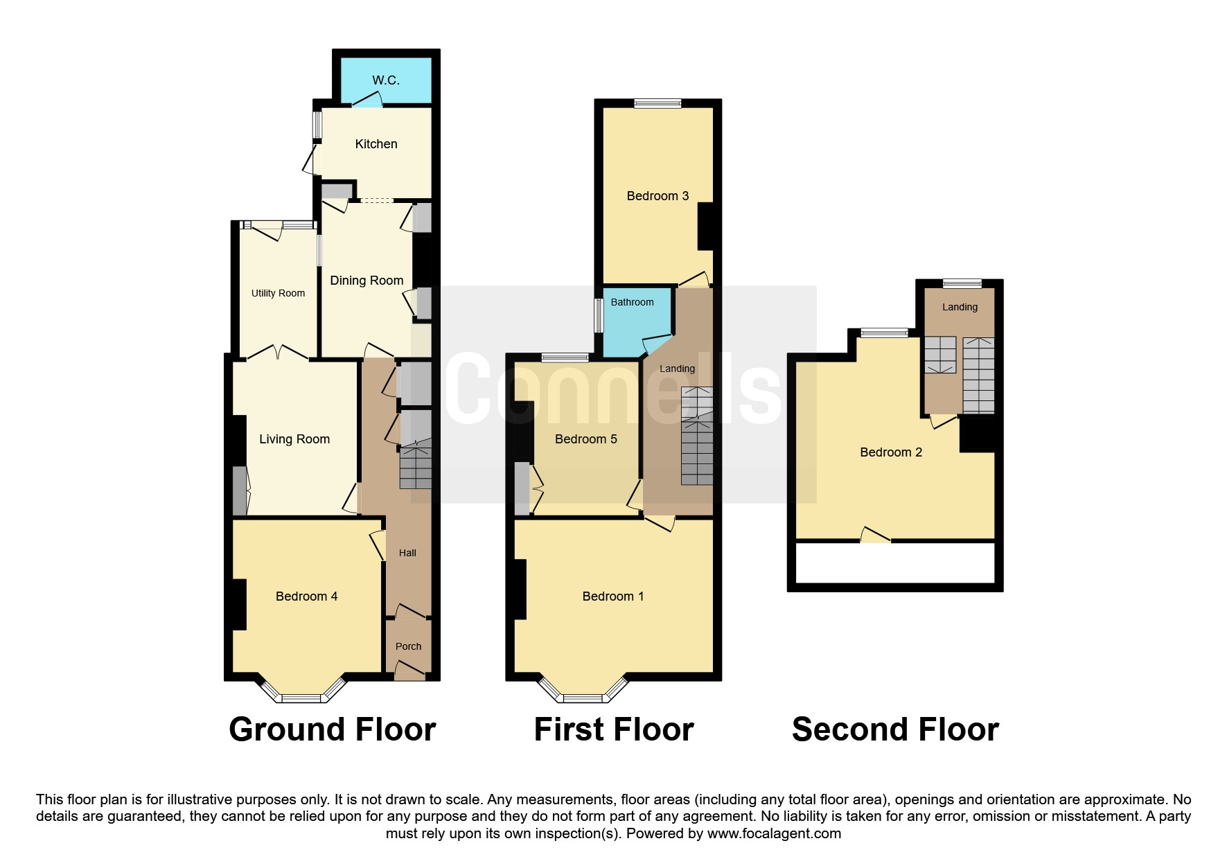 6, St. Johns Road, Exeter floorplan