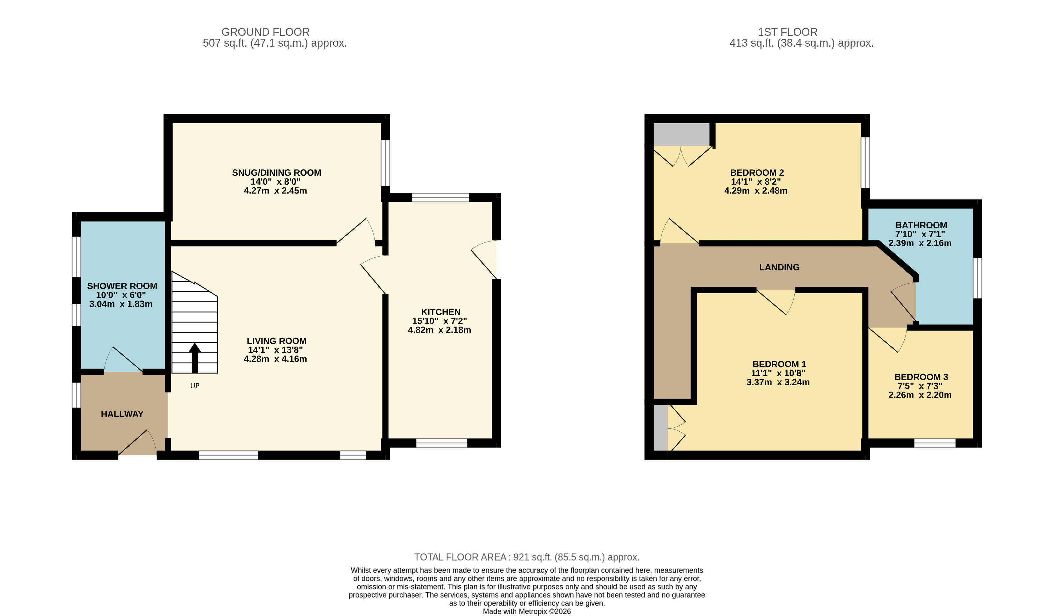 Laurel Cottage, French Lane, Derby floorplan