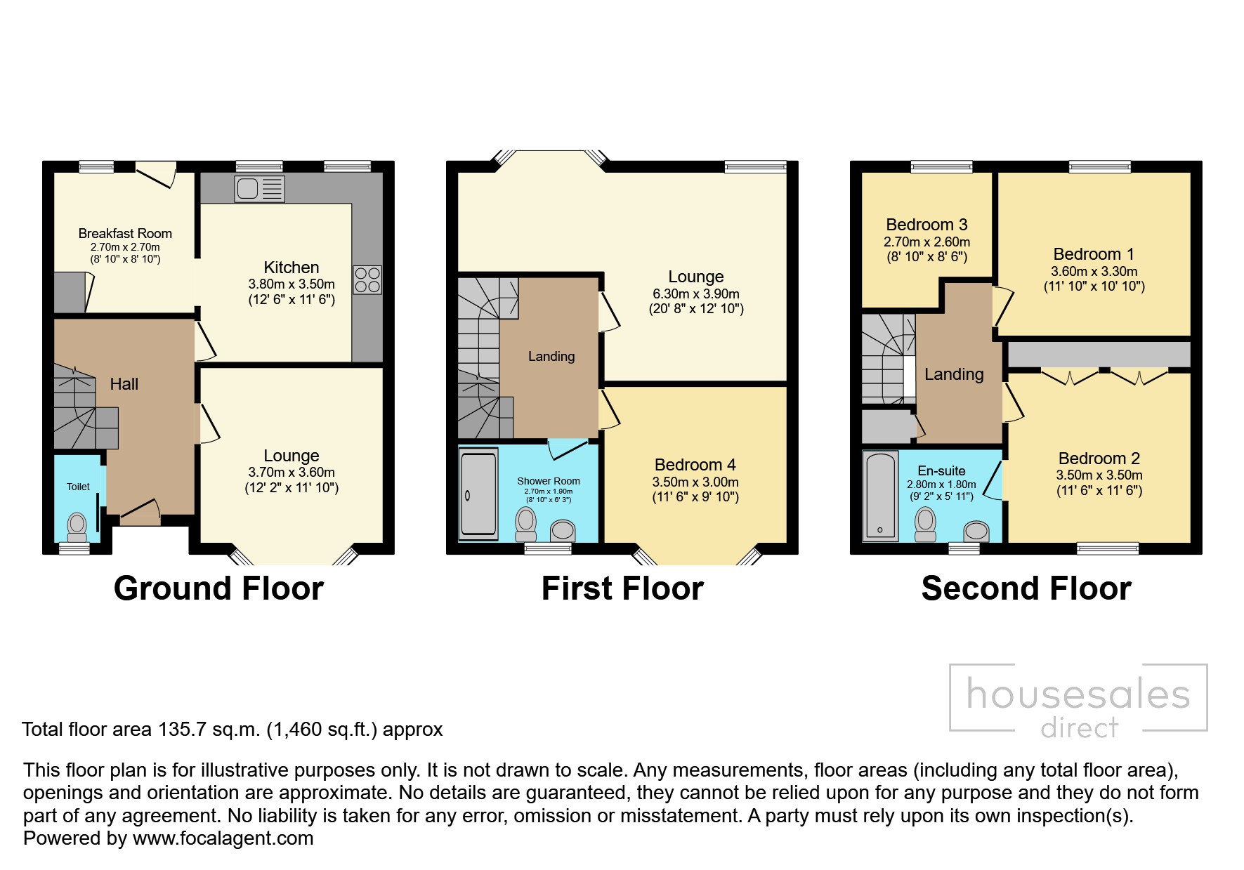 170, Gilesgate, Durham floorplan