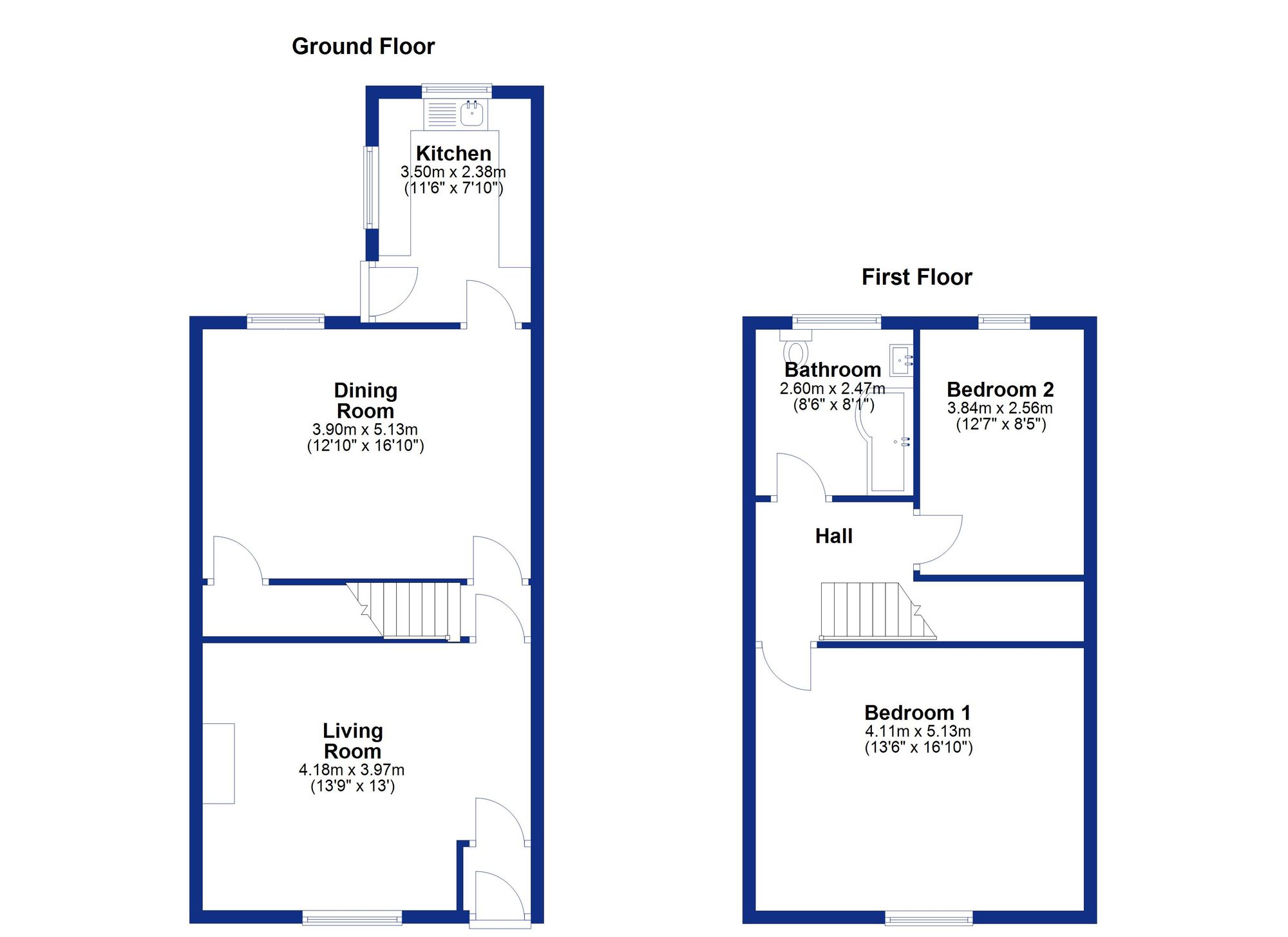 95 Lonsdale Street, Accrington floorplan