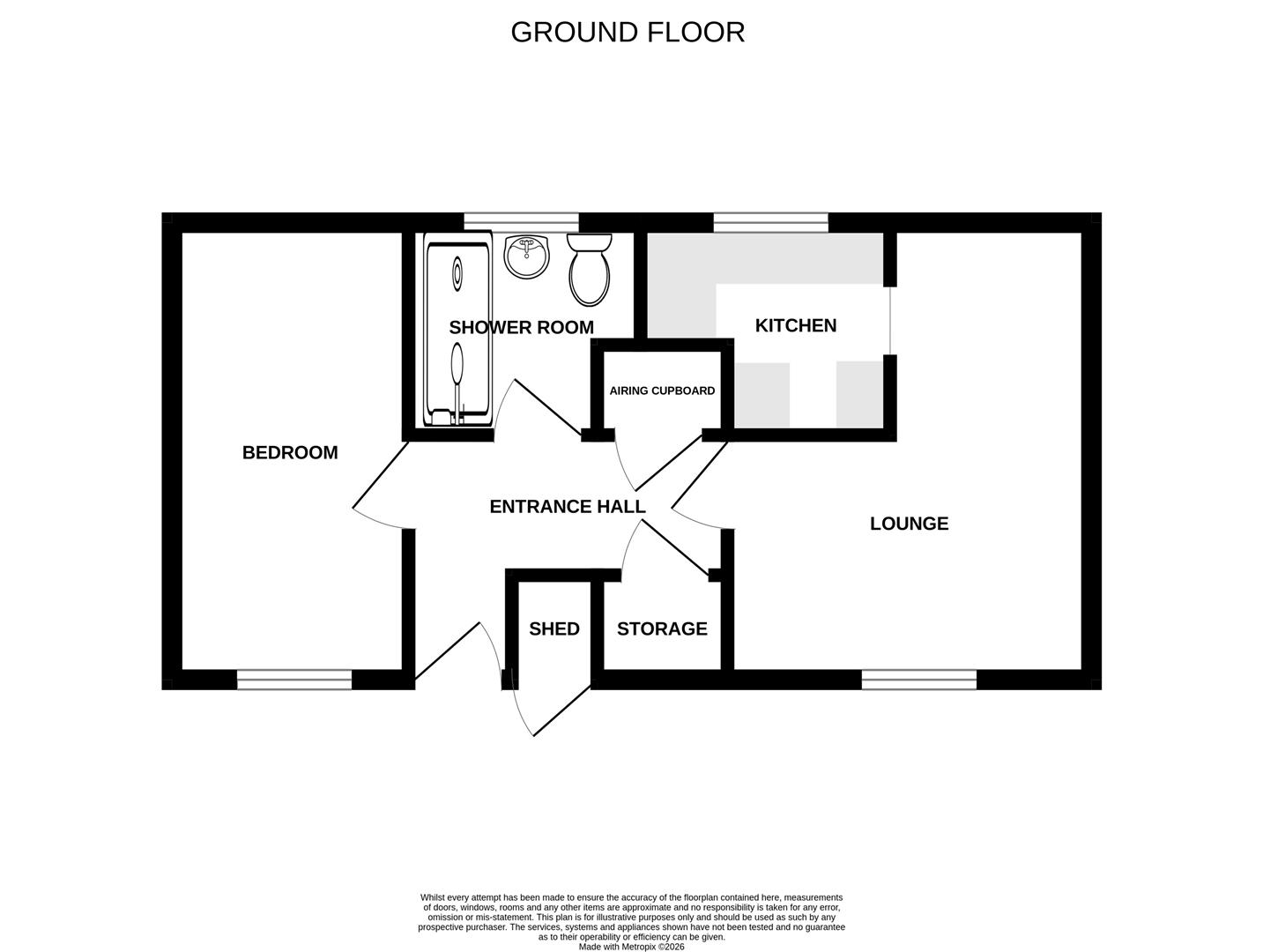 Flat 7, St. Nicholas Close, King's Lynn floorplan