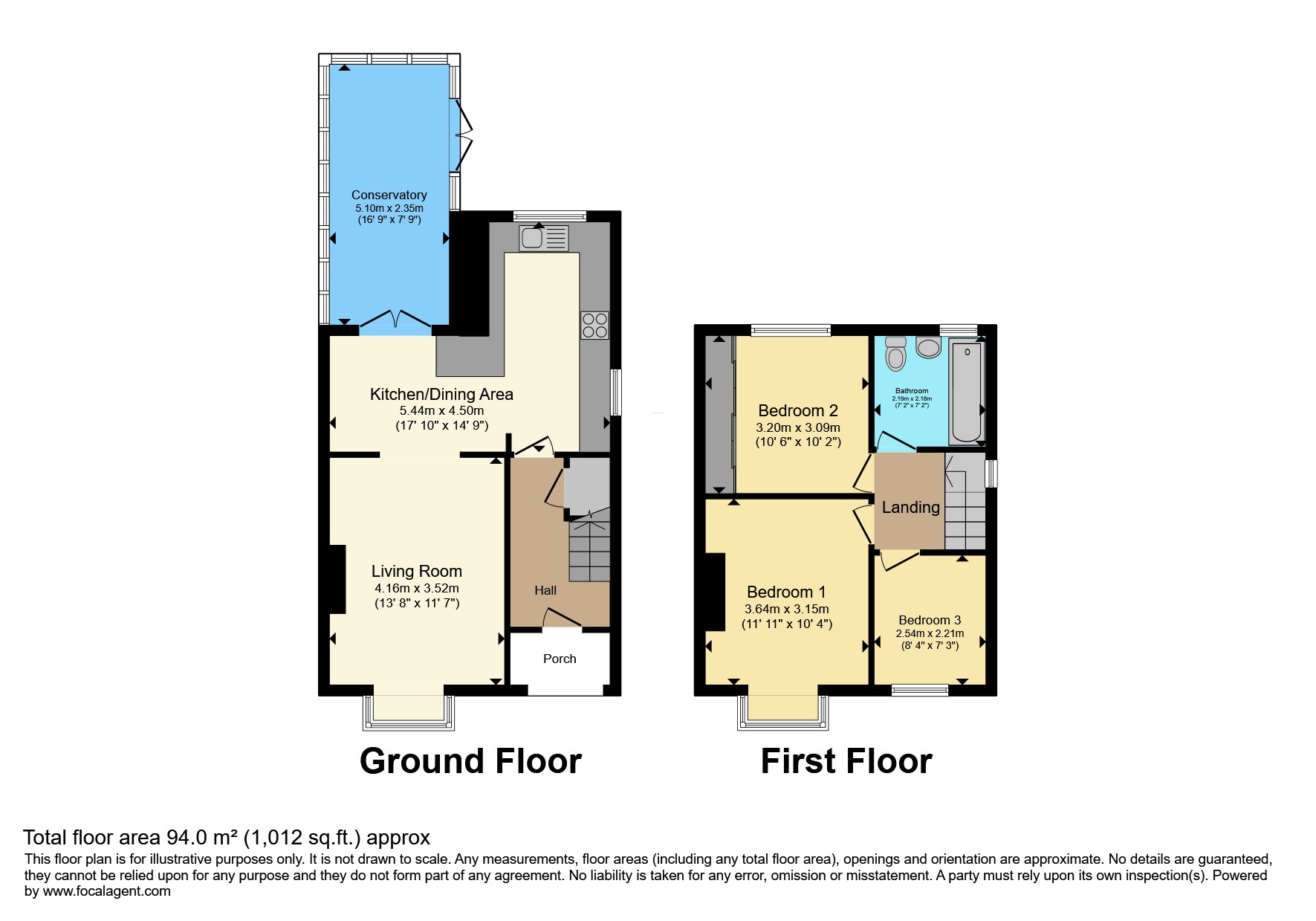 41, Alderdale Drive, Manchester floorplan