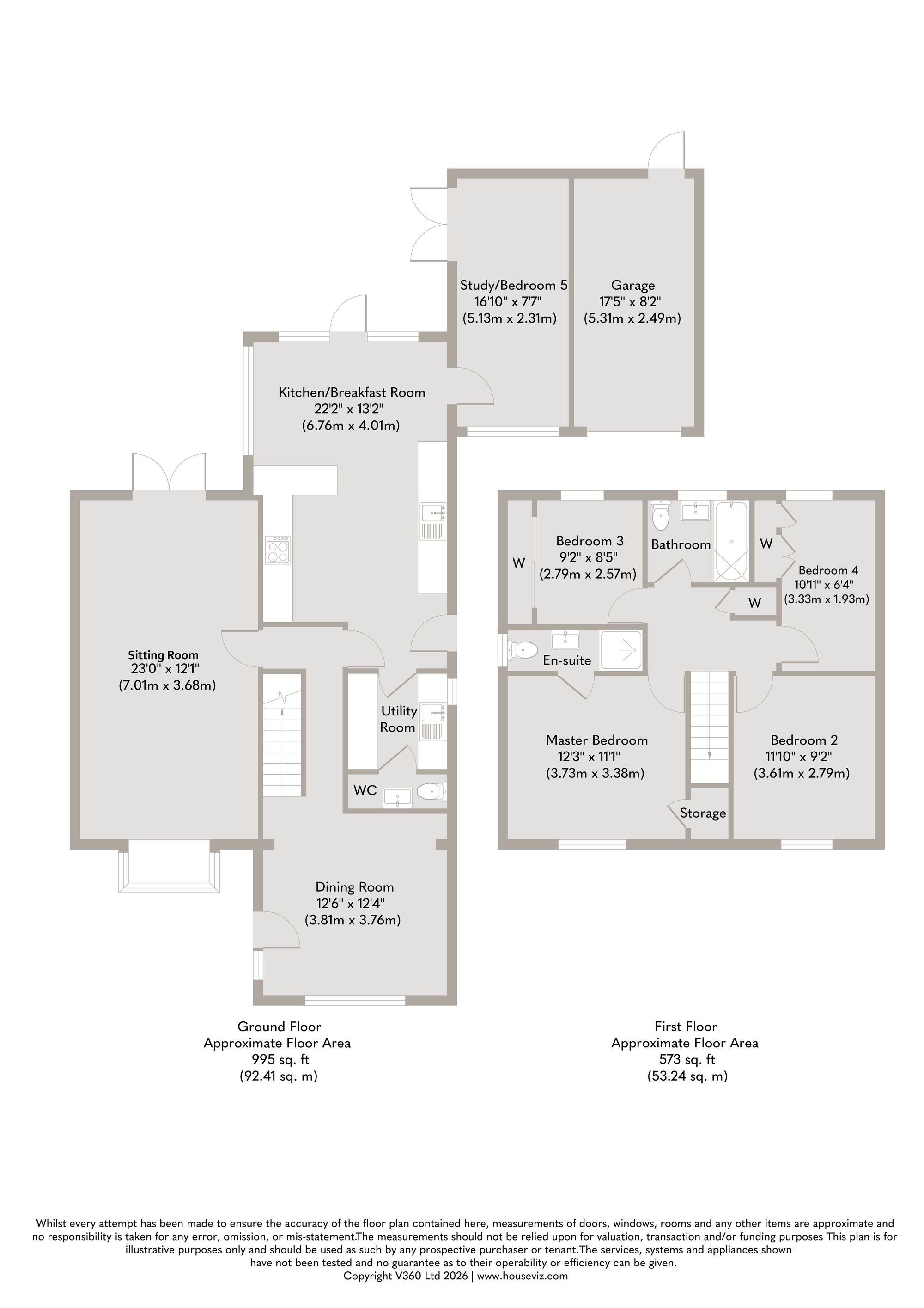 The Pines, 204 Vong Lane, King's Lynn floorplan