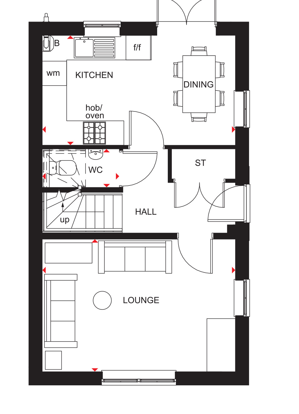 H806551, Len Pick Way, Bourne floorplan