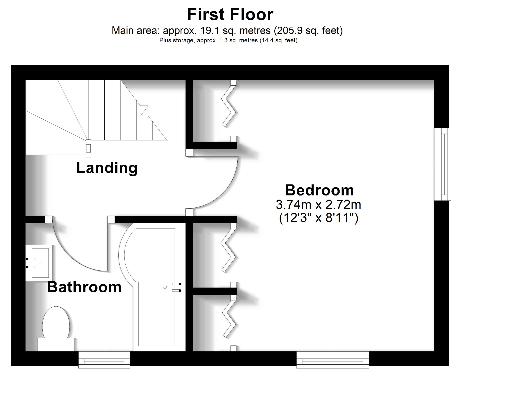 10 Jutland Close, Whiteley, Fareham floorplan