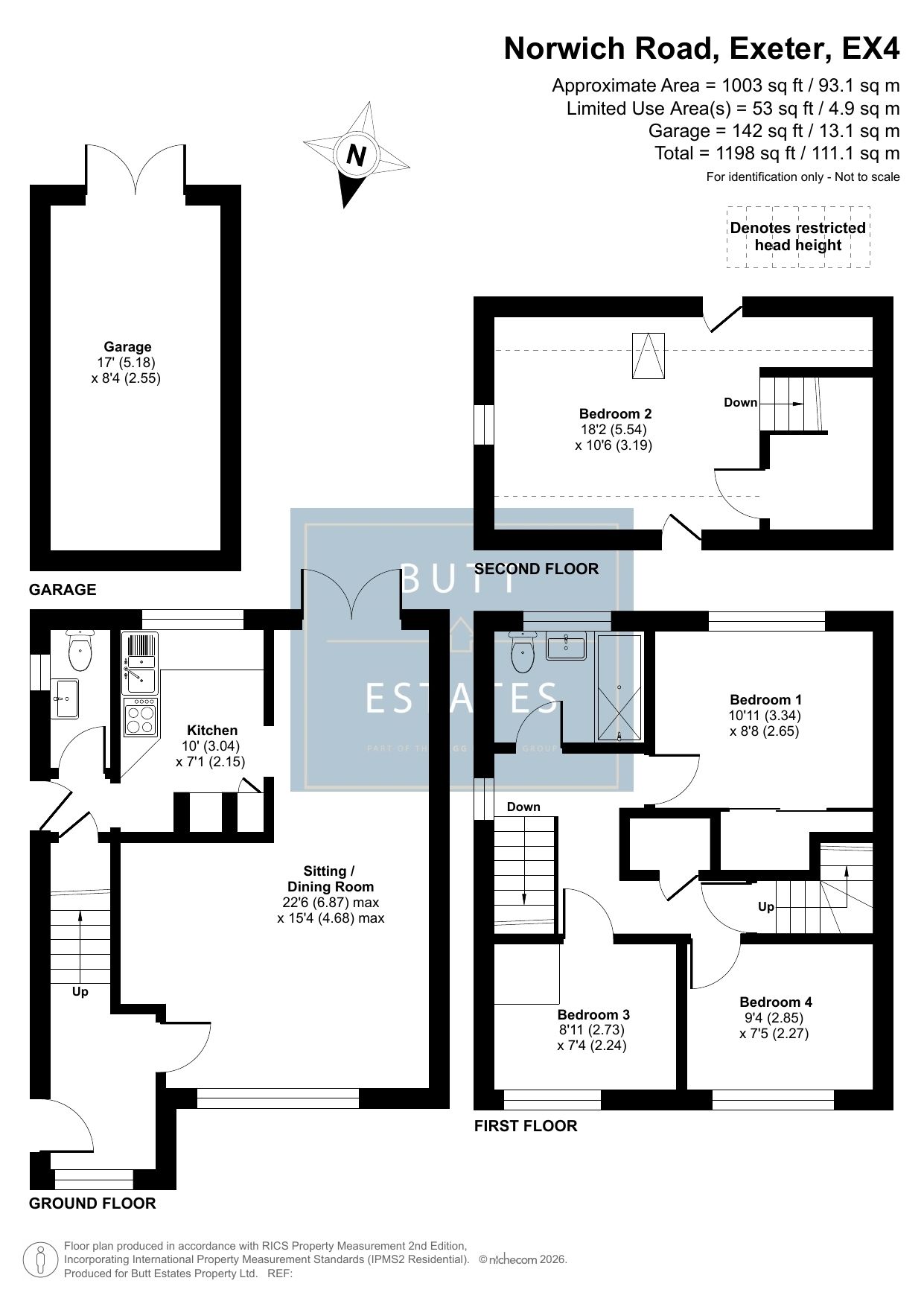 29 Norwich Road, Exeter floorplan