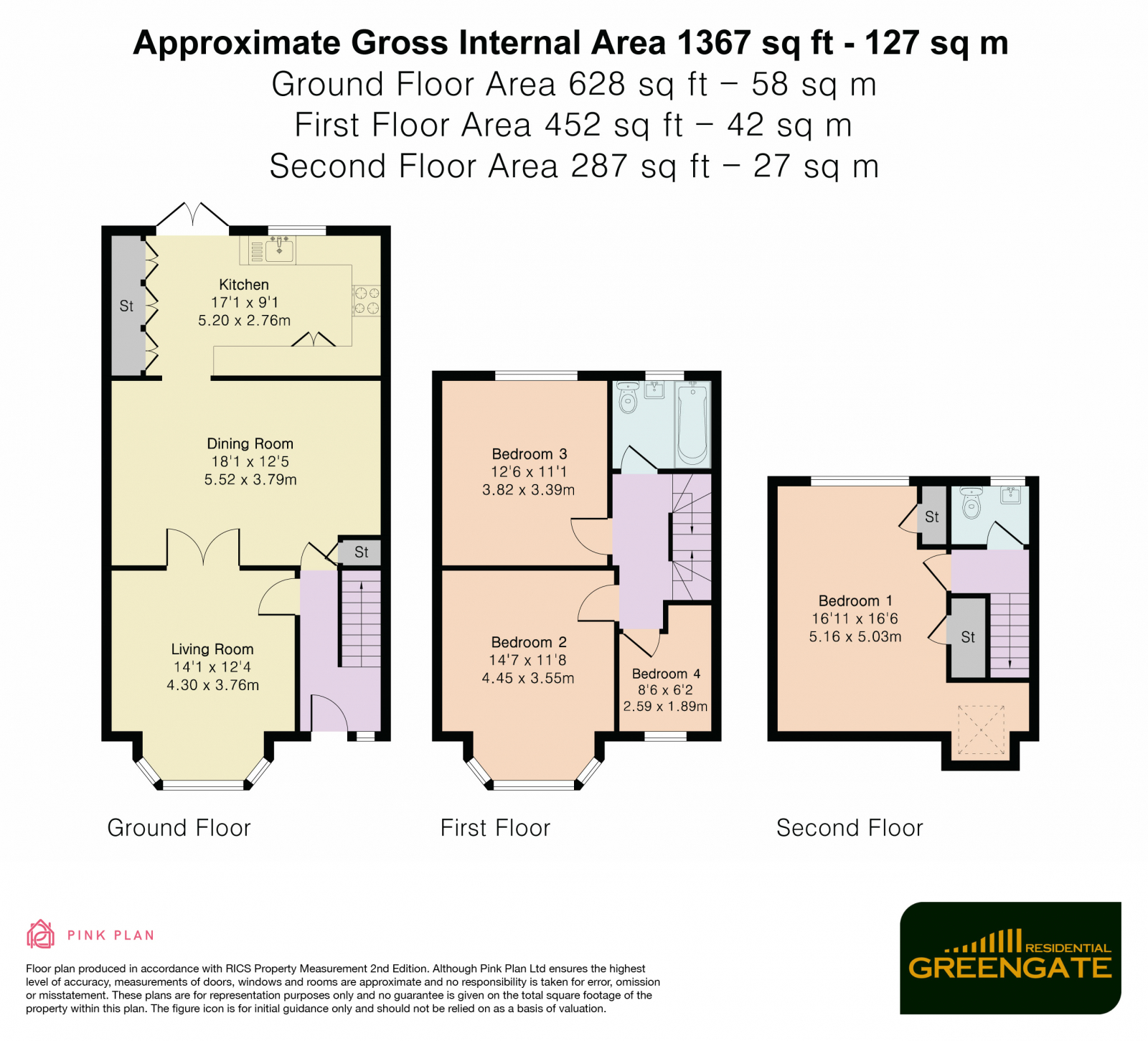 231 Bury Street, Edmonton, London floorplan
