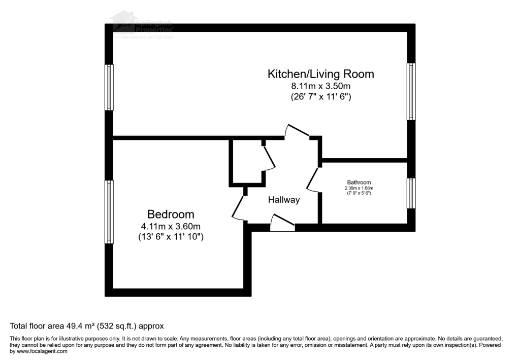 47, Phoenix Court, Chertsey Road, Feltham floorplan