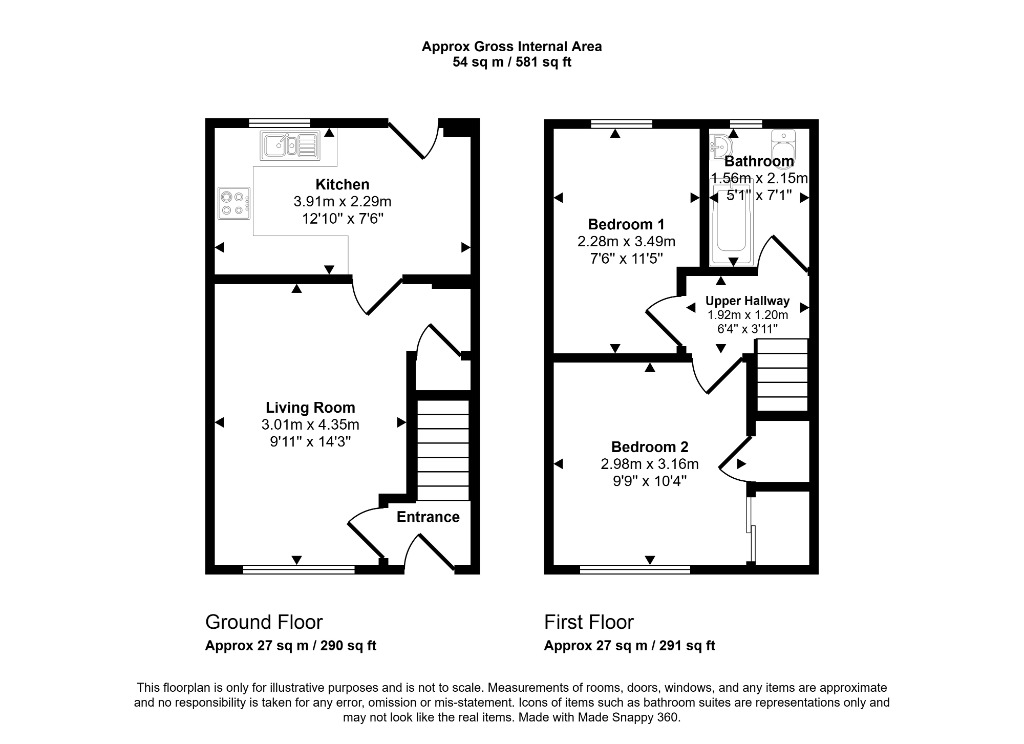 11, Nursery Gardens, East Ayrshire floorplan