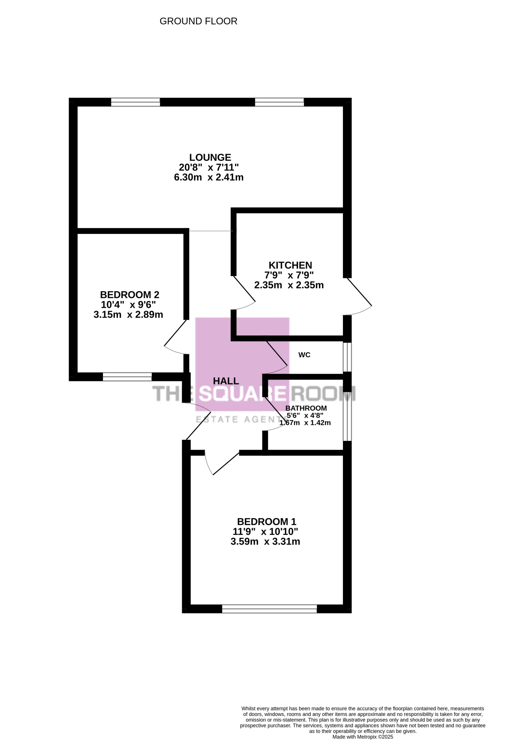 17, Hermon Avenue, Cleveleys floorplan