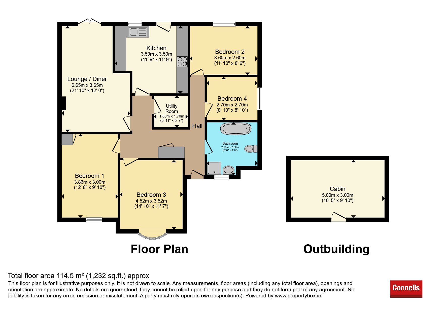 11, Hares Chase, Billericay floorplan