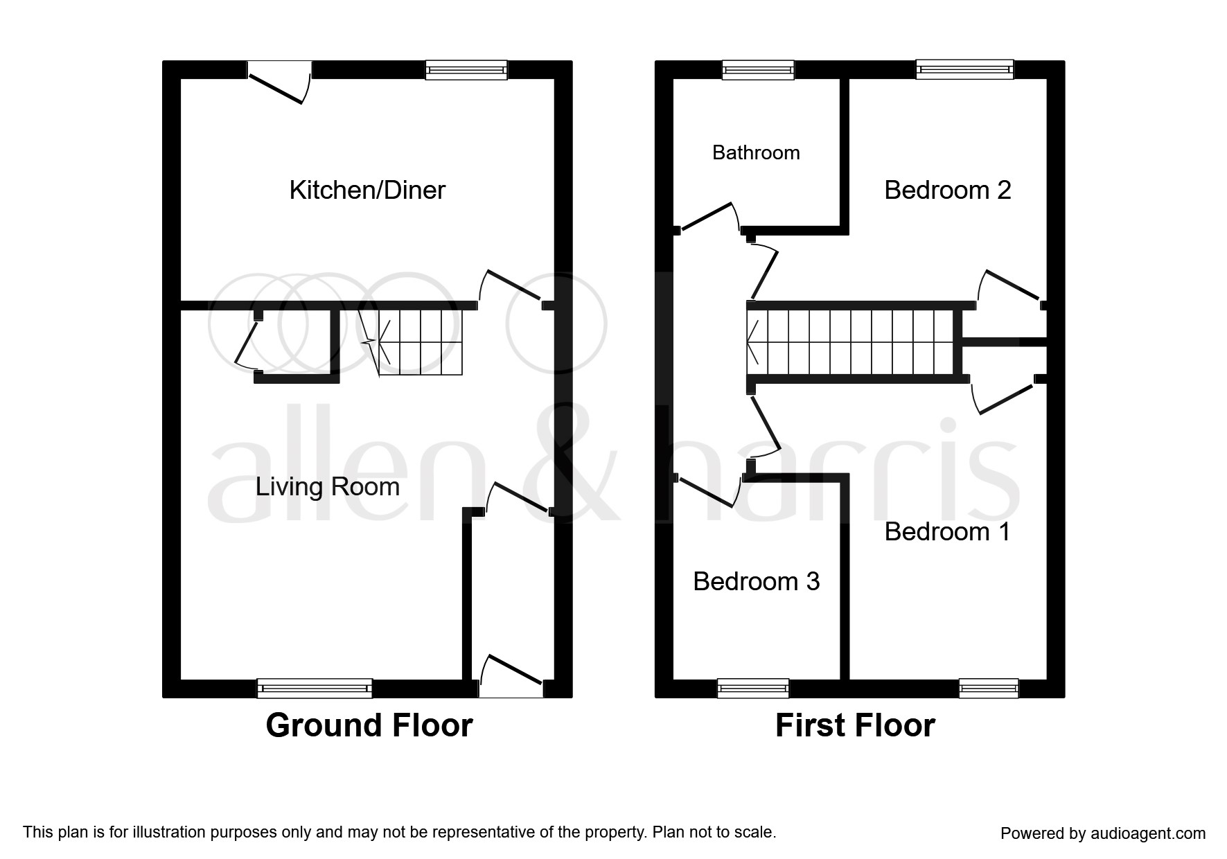 3 Bedrooms Terraced house for sale in St. Germain Street, Catrine, Mauchline KA5