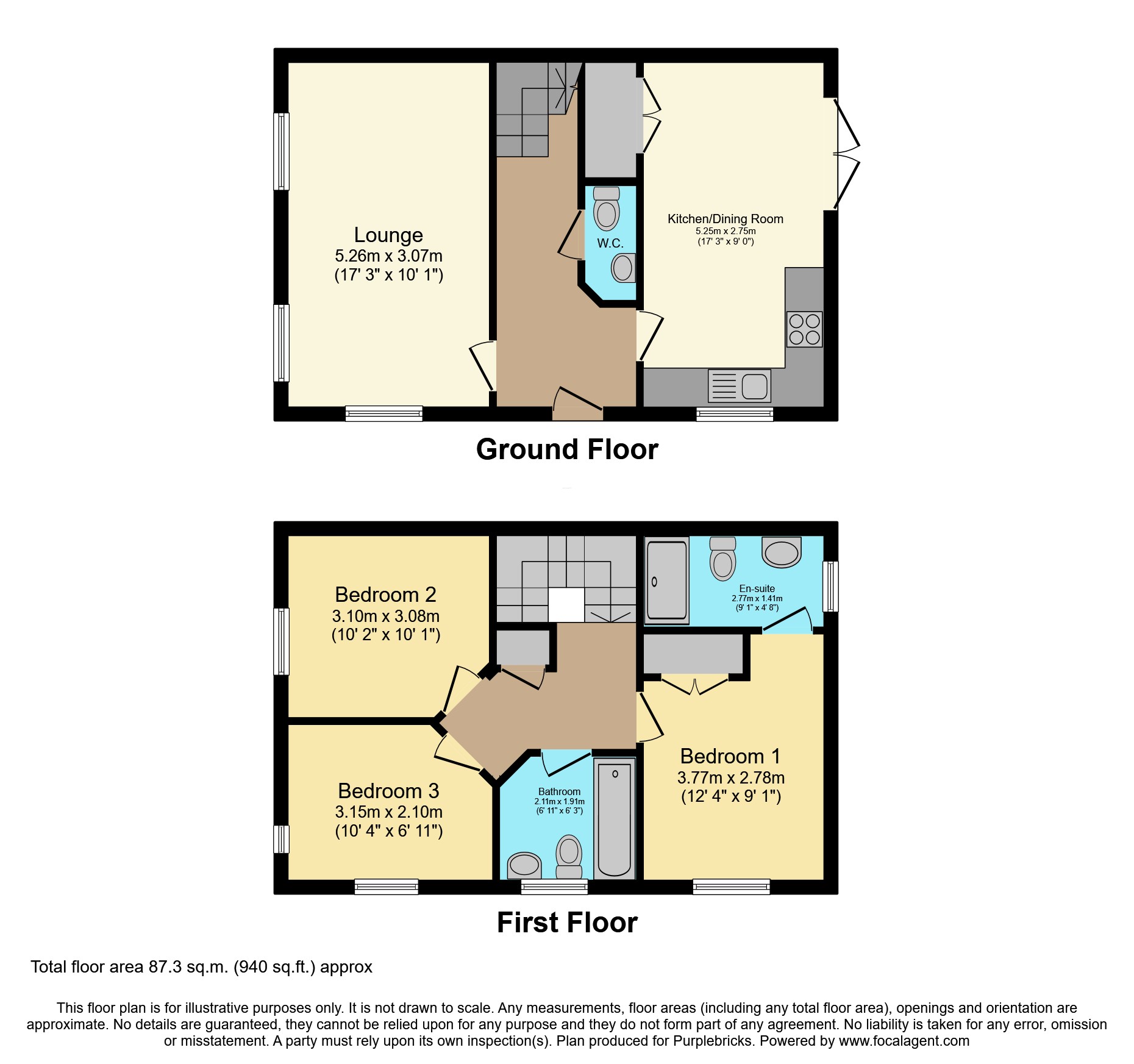 15, Thyme Street, Branston, Burton-on-Trent floorplan