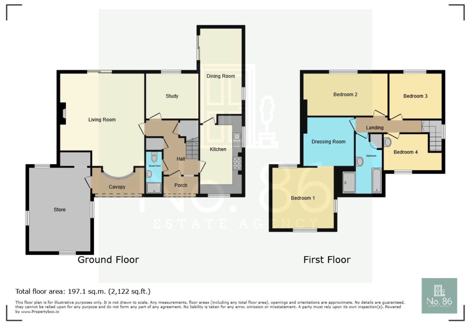 45 Station Road, Llanmorlais, West Glamorgan floorplan