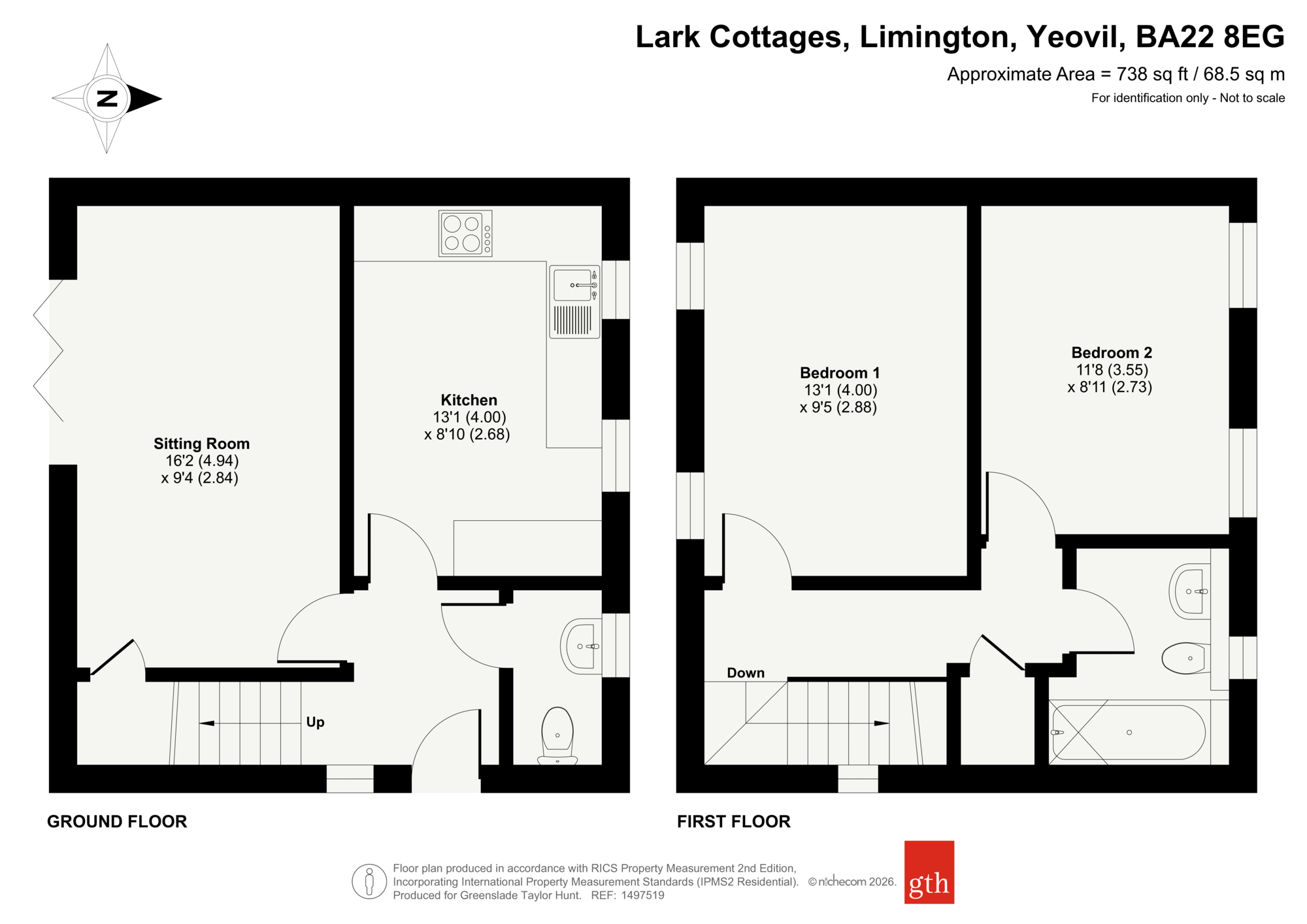2 Lark Cottages,, Limington, Somerset floorplan