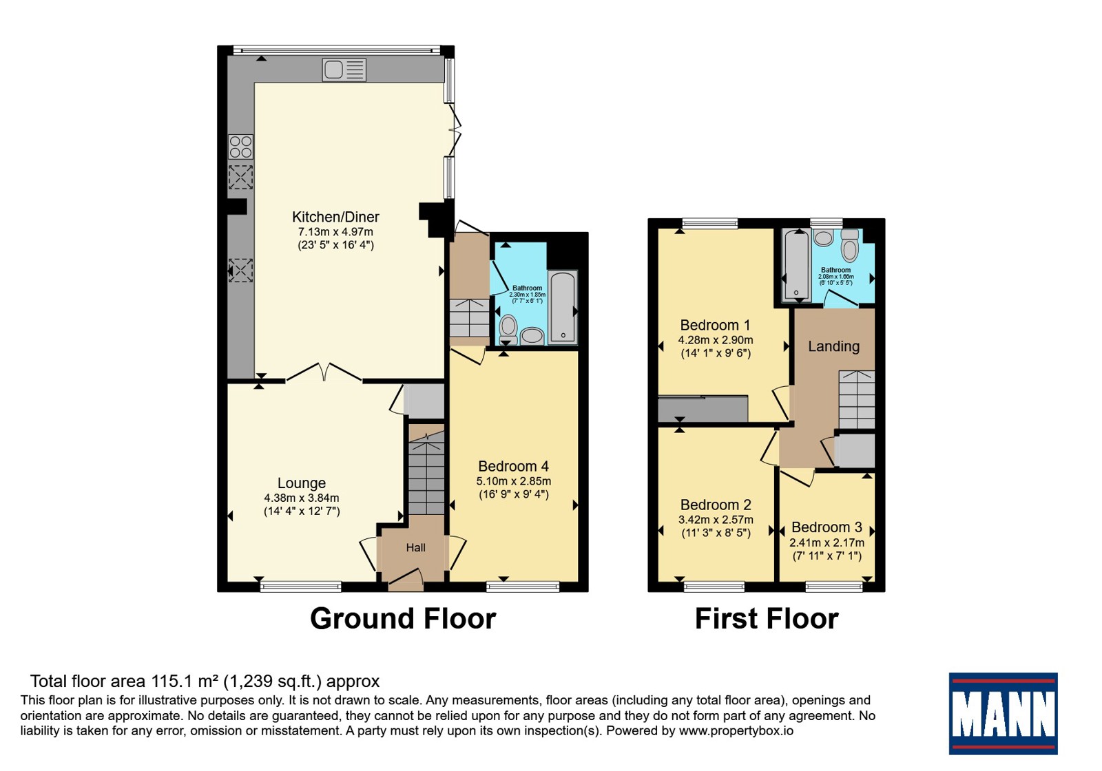 24, Graveney Close, Kent floorplan