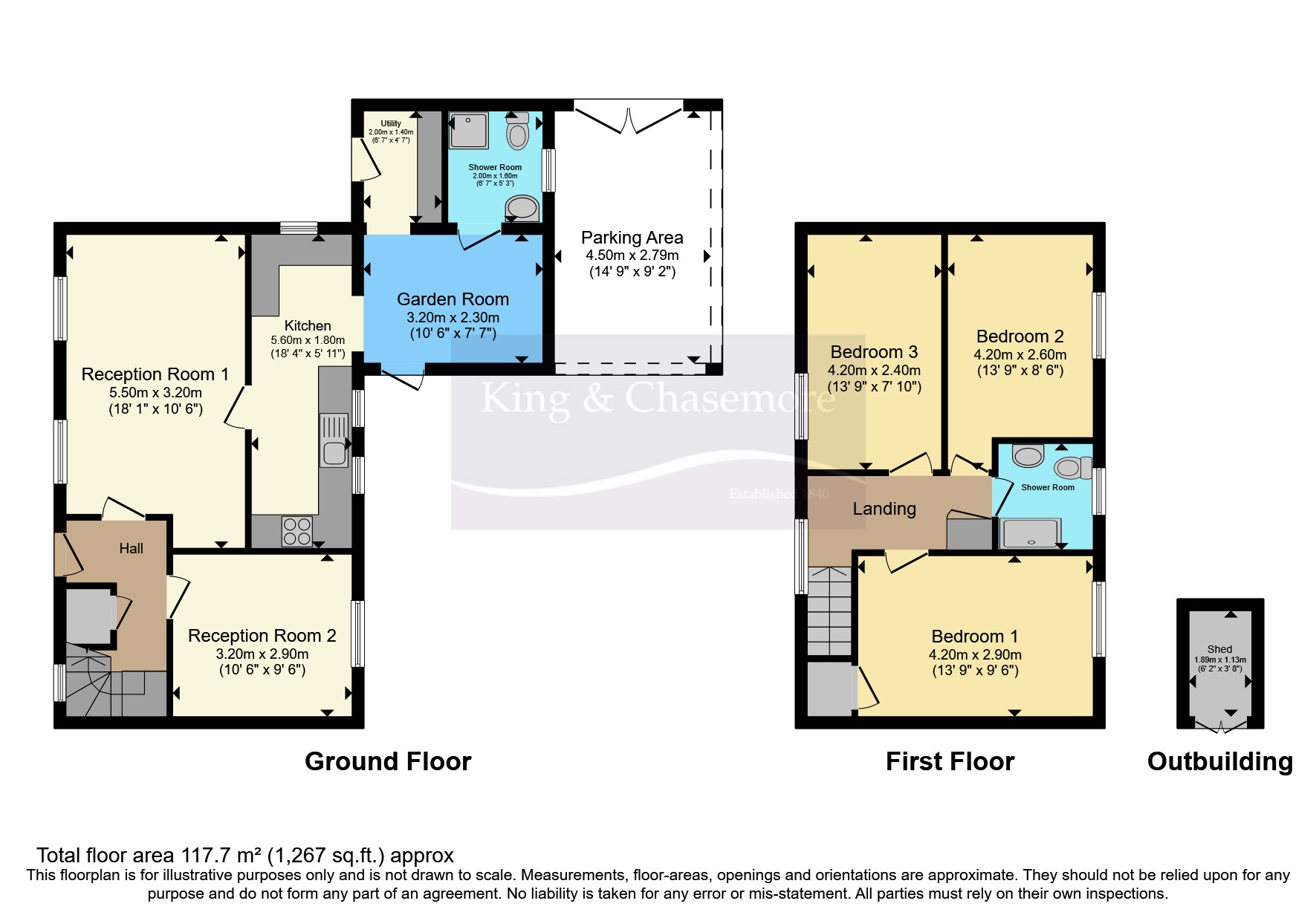 3 bed semidetached house for sale in Shooting Field, Steyning, West