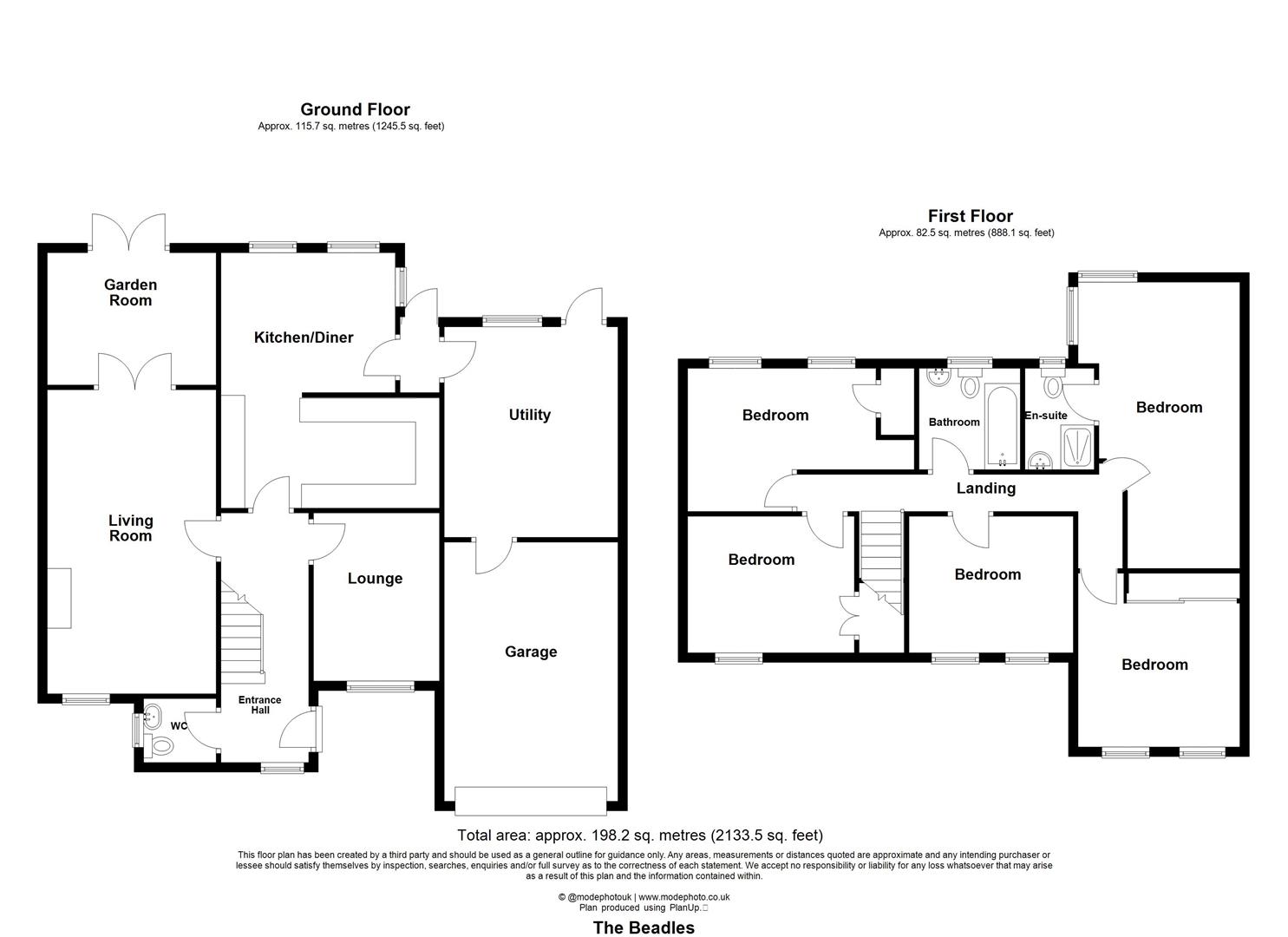 9, The Beadles, Little Hallingbury floorplan