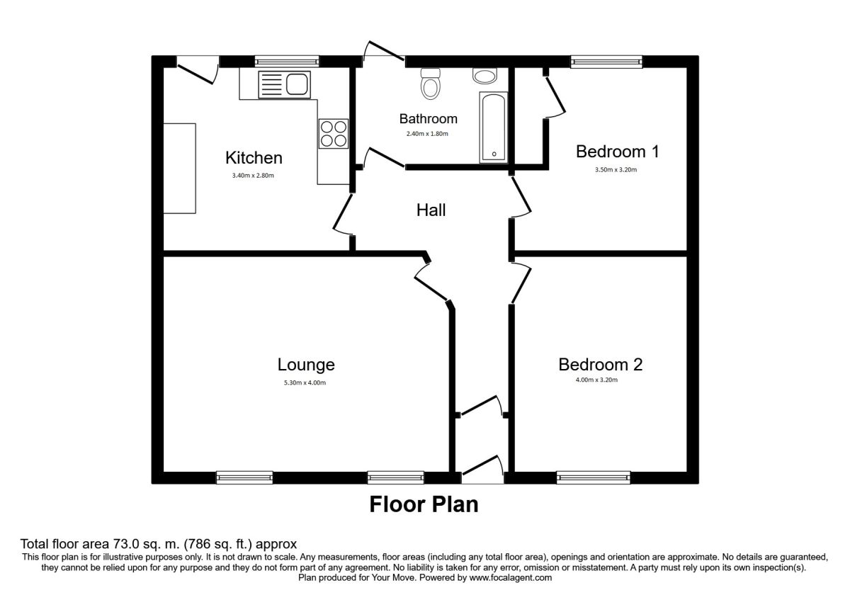 2 Bedrooms Terraced house for sale in Pitfairn Road, Fishcross, Alloa FK10