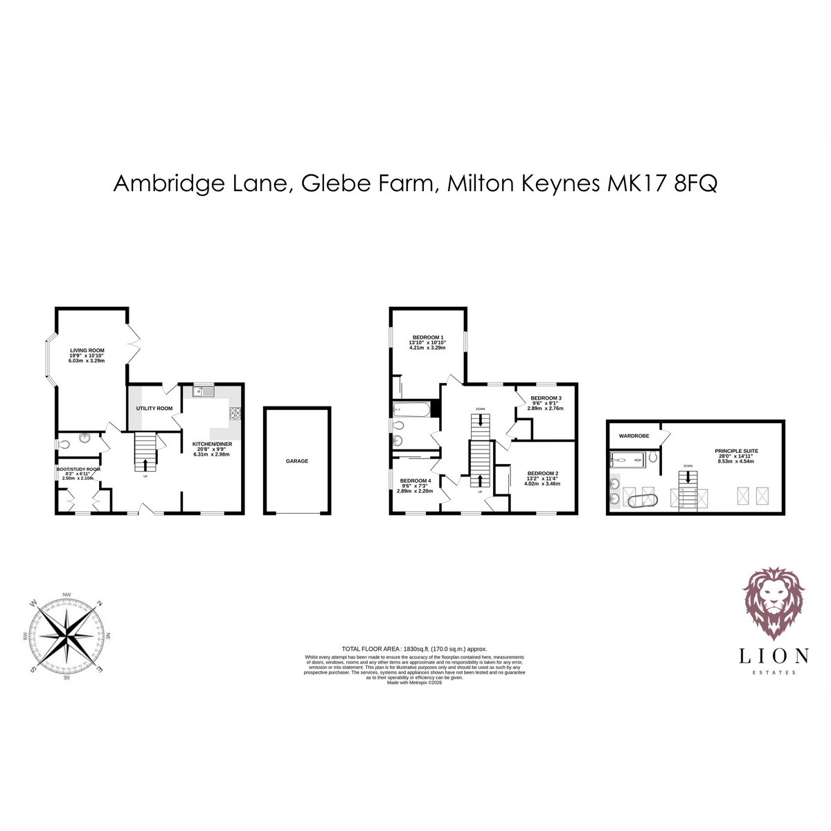 12, Ambridge Lane, Milton Keynes floorplan