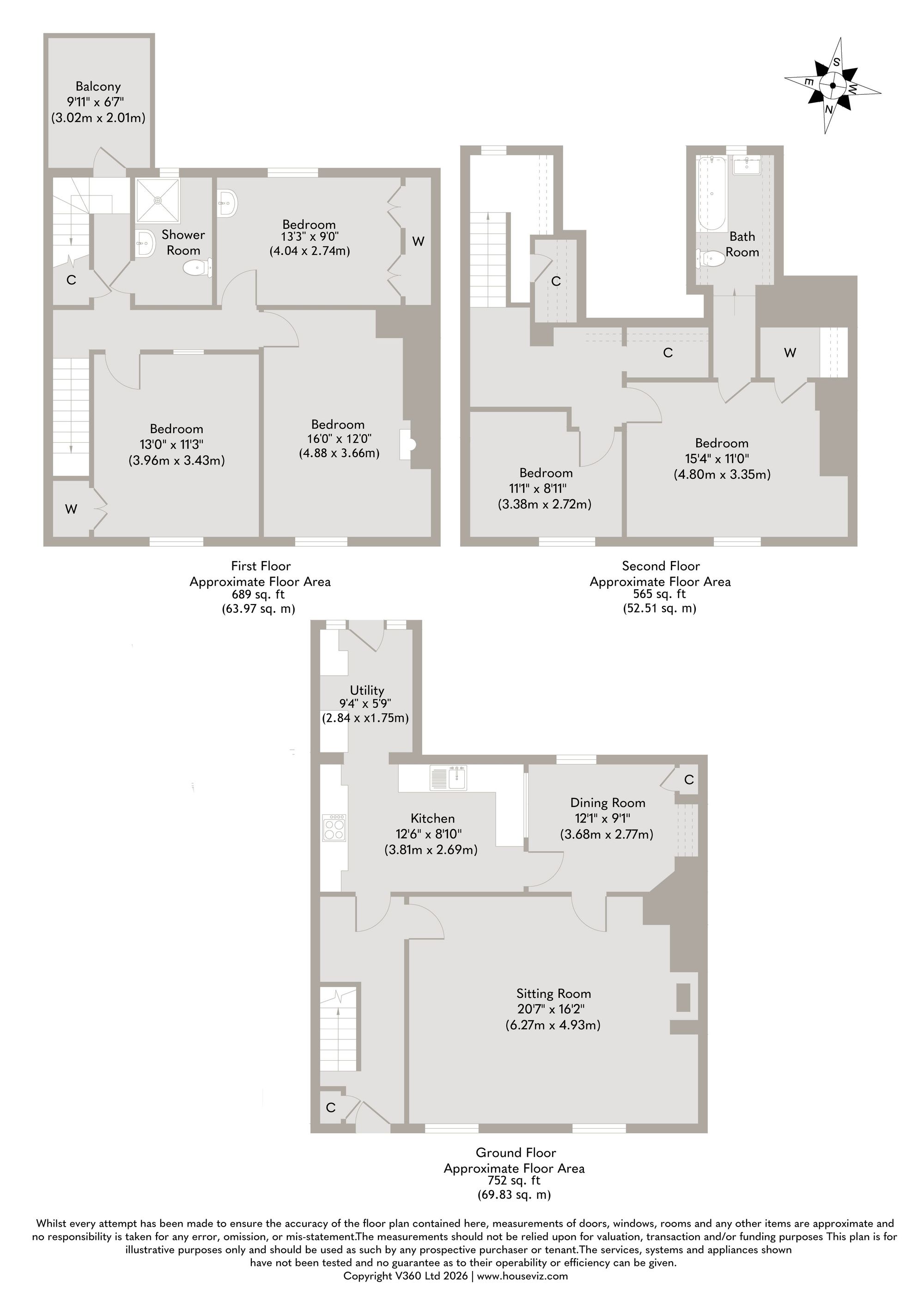 3 Purfleet Place, King's Lynn floorplan