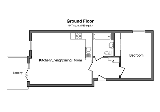 Woodcrest Road, Purley floorplan