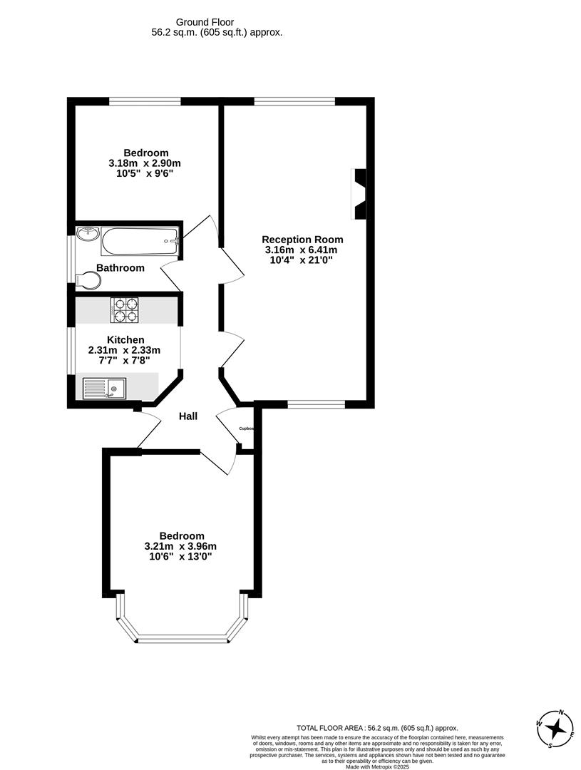 St. Marys Close, Ewell Village floorplan