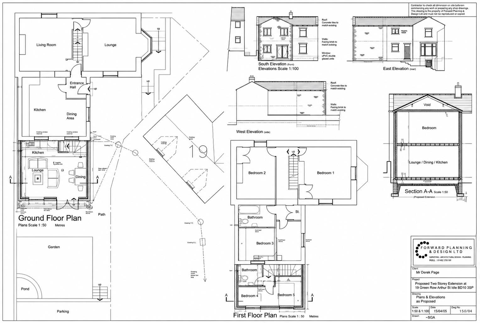 19, Green Row, Bradford floorplan