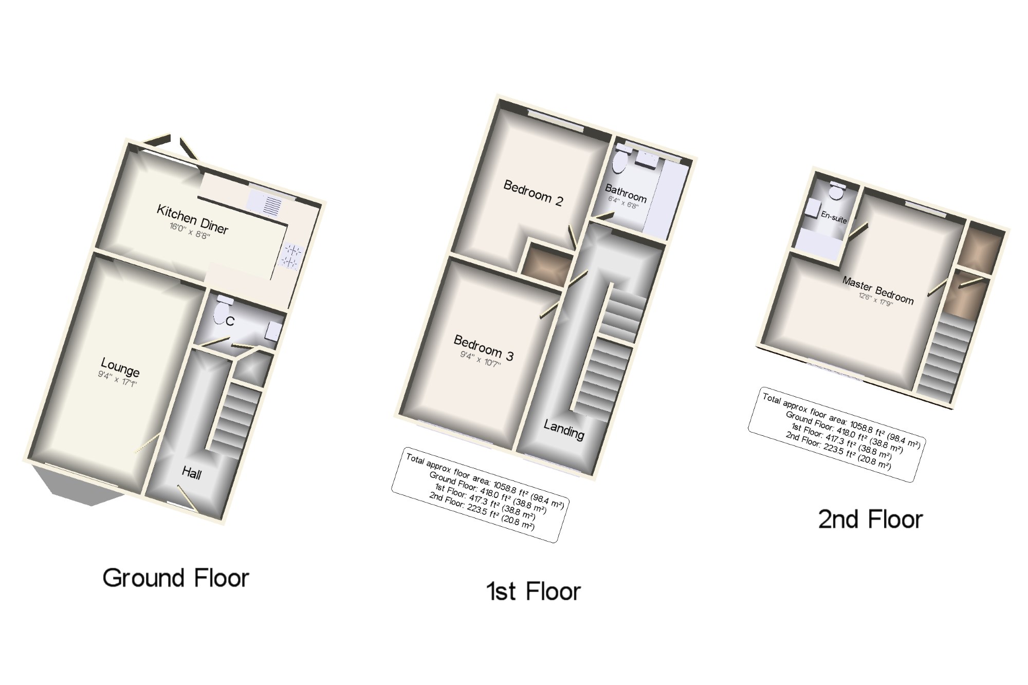 3 Bedrooms Terraced house for sale in Sanderling Road, Newton-Le-Willows, Merseyside WA12