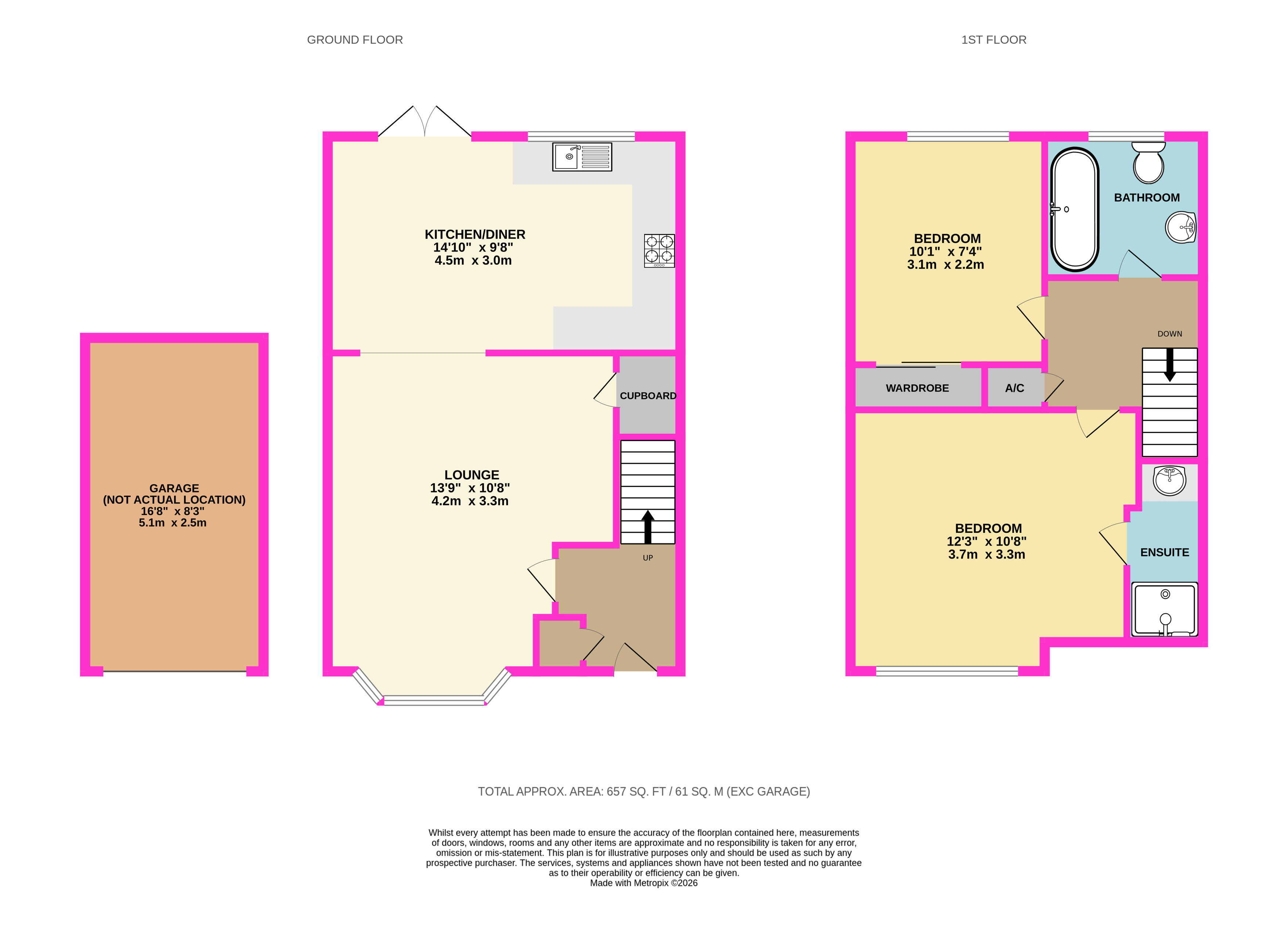 16, Thorne Close, Berkshire floorplan