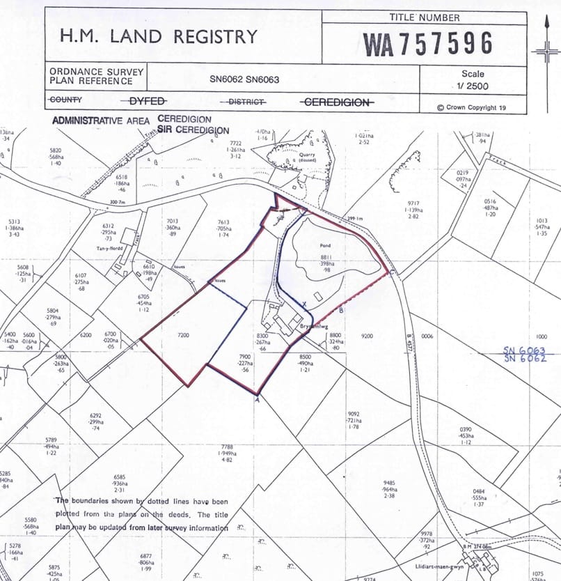Brynamlwg, Penuwch, Tregaron floorplan