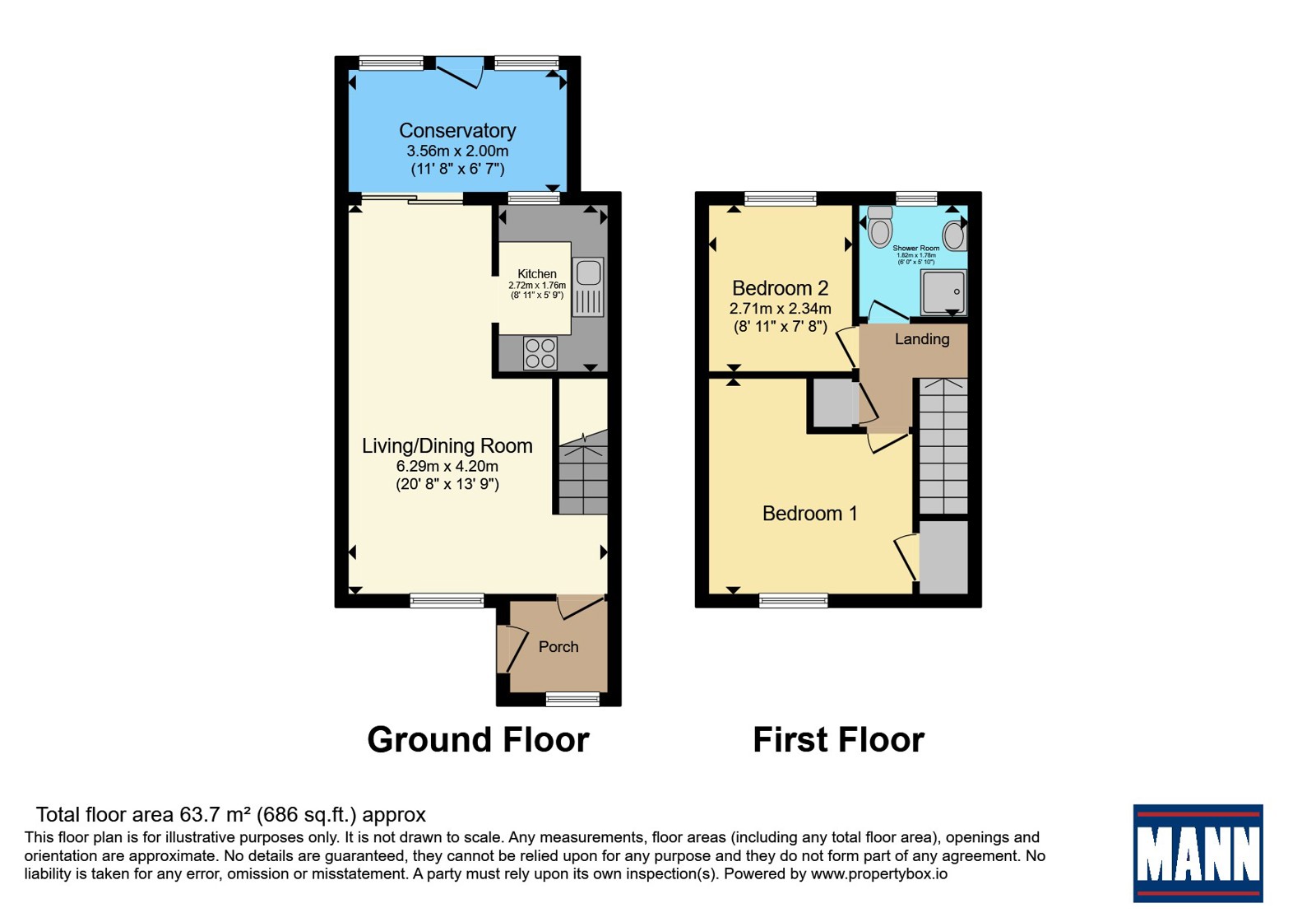 63, Baileys Field, Kent floorplan