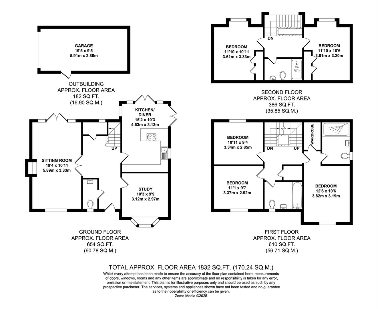 18, Regent Way, West Malling floorplan