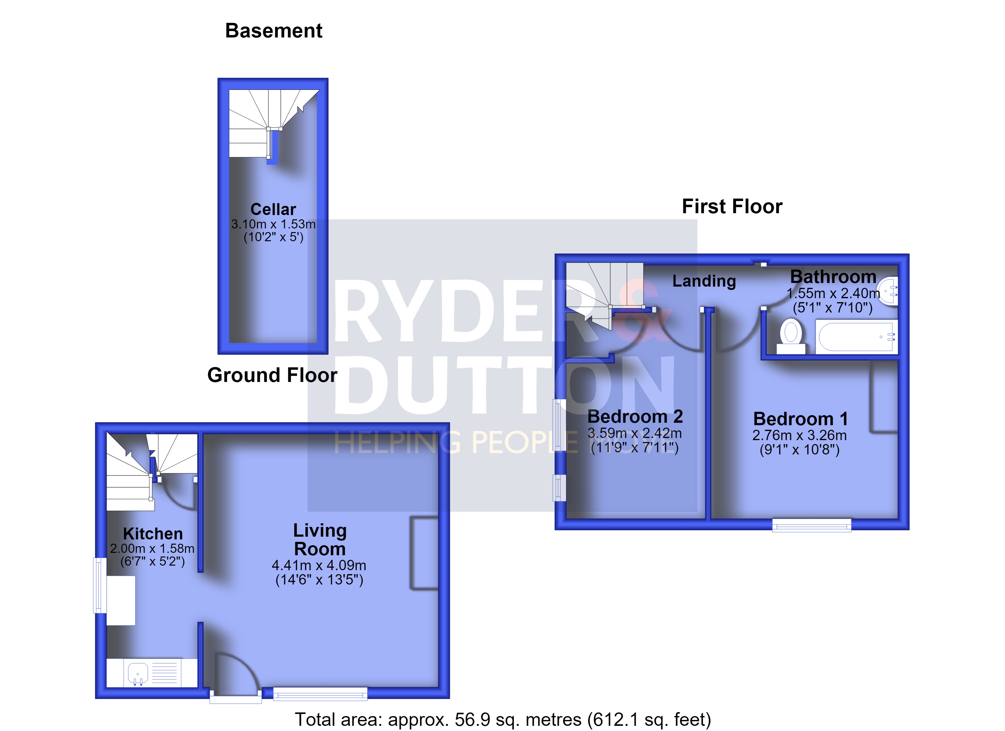 16, Tunstead Road, Rossendale floorplan