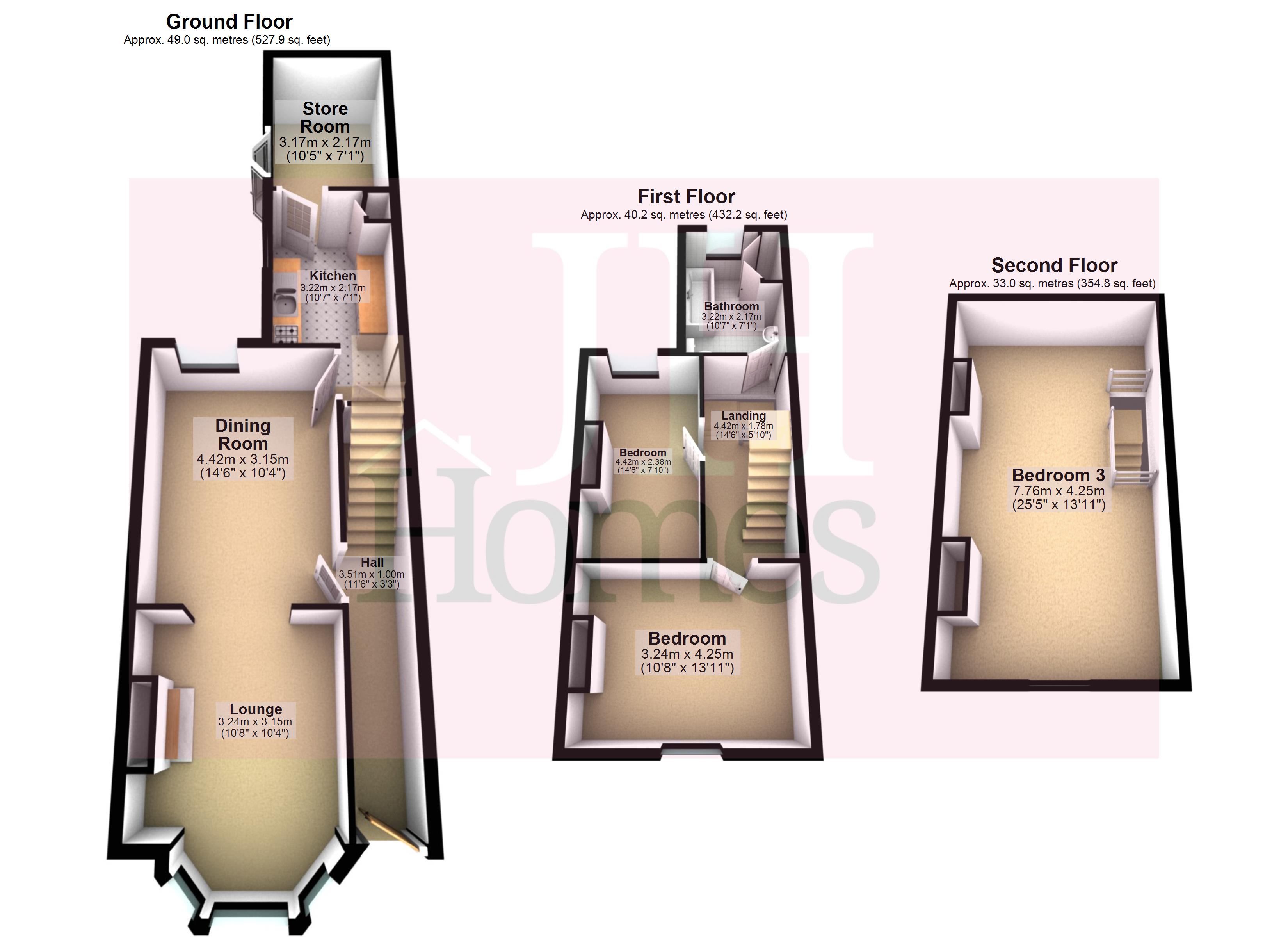 24, Casson Street, Ulverston floorplan