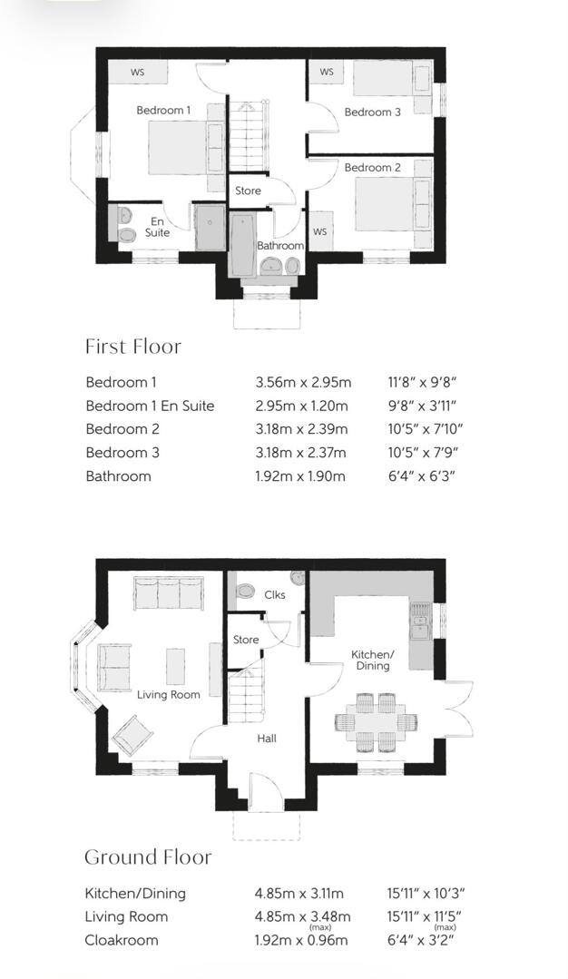 21, Brood Chase, Colchester floorplan