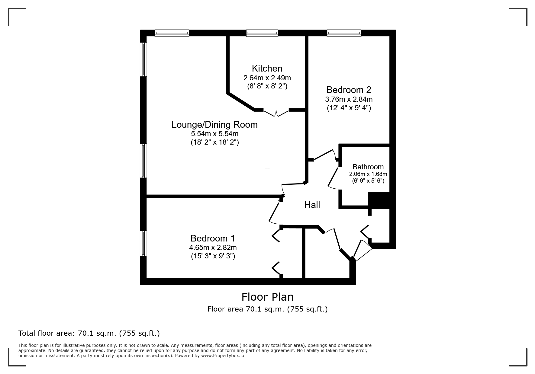 Arkle Court, The Holkham, Vicars Cross, Chester, CH3 floorplan