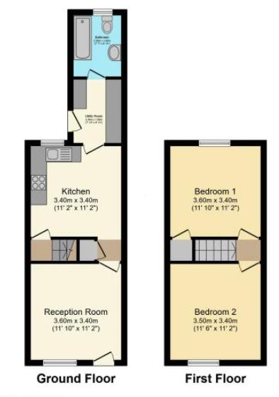 54, Broad Street, Cannock floorplan