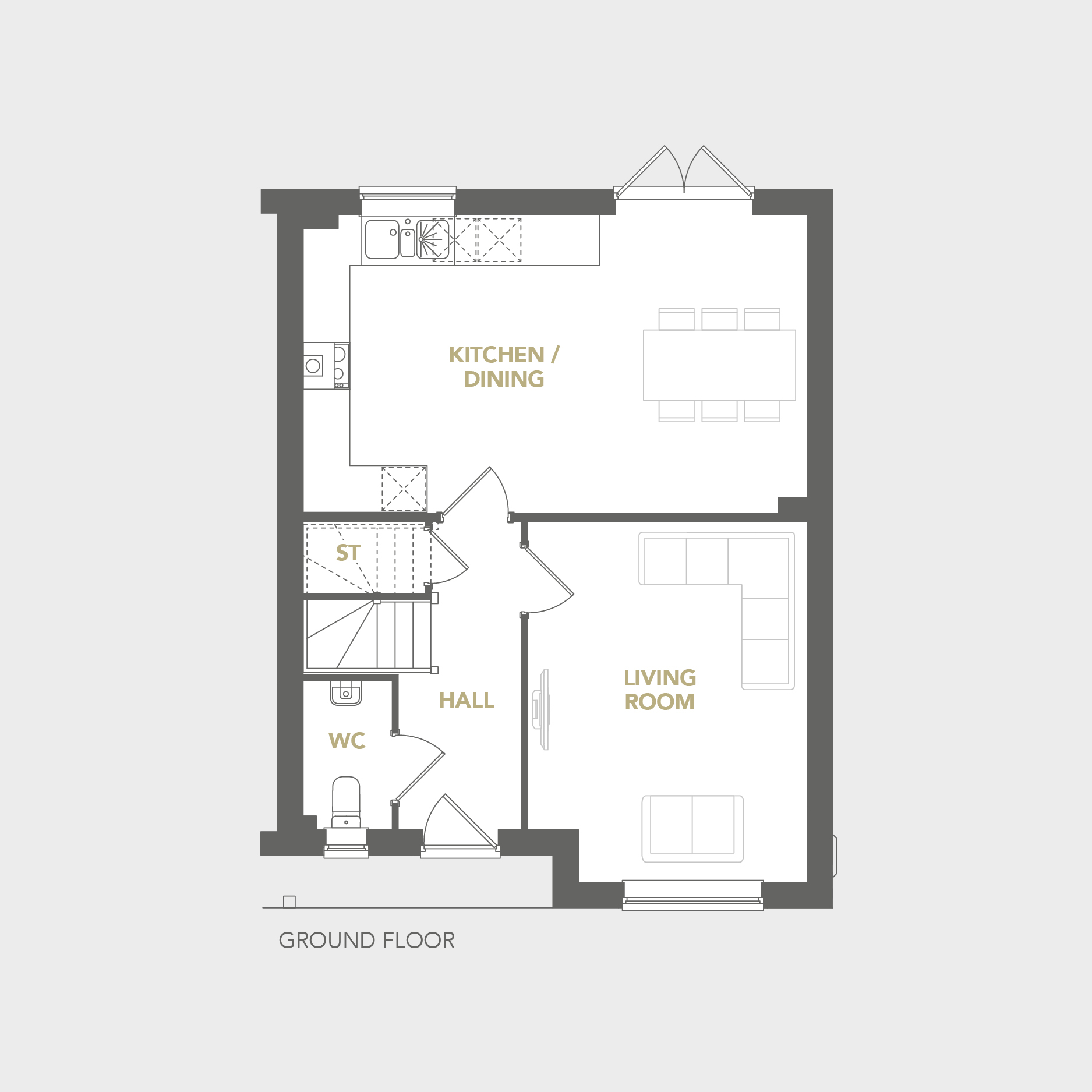 Plot 2, The Willow, WELLBROOK FIELD,, Plot 2, The Willow, WELLBROOK FIELD, Hereford floorplan