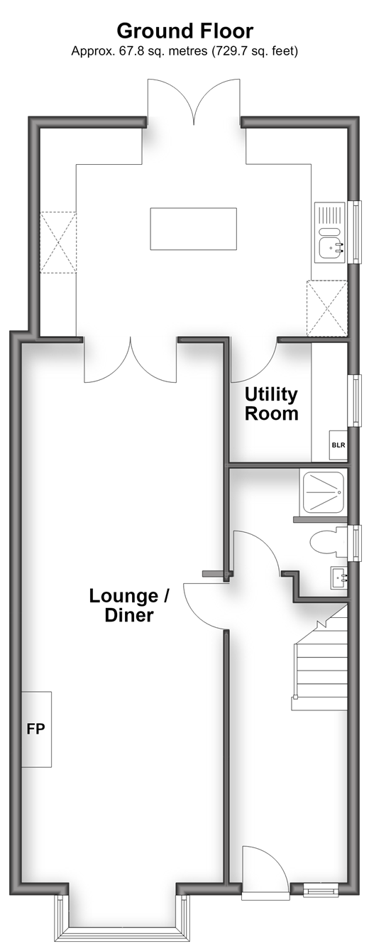 Reigate Road, Epsom floorplan